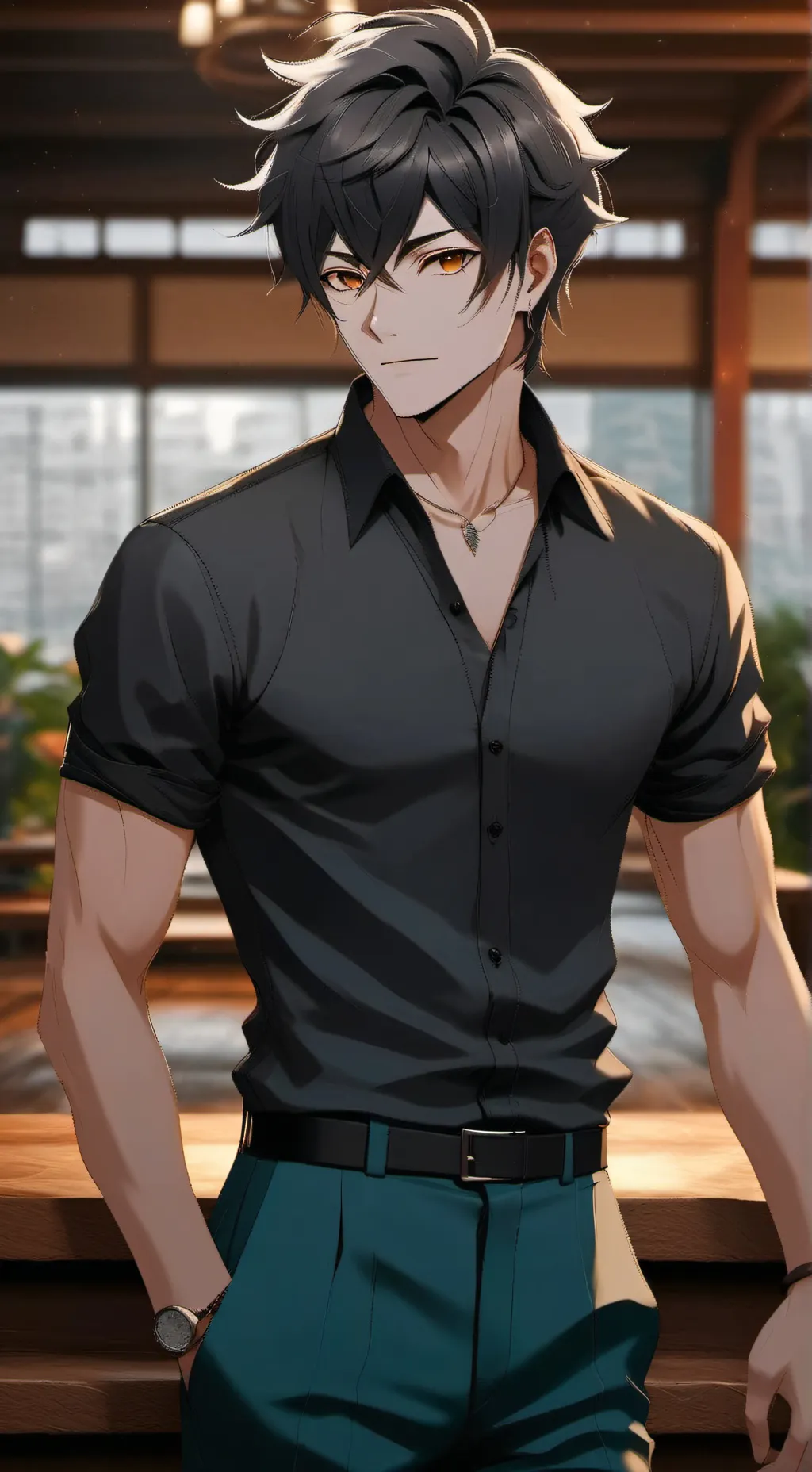 ai character: ~TOM~ background