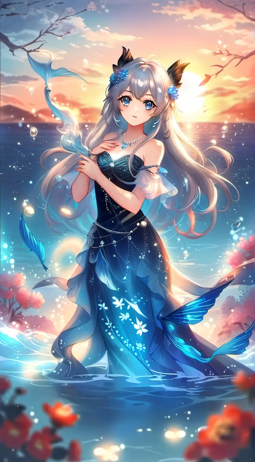 ai character: Perle background