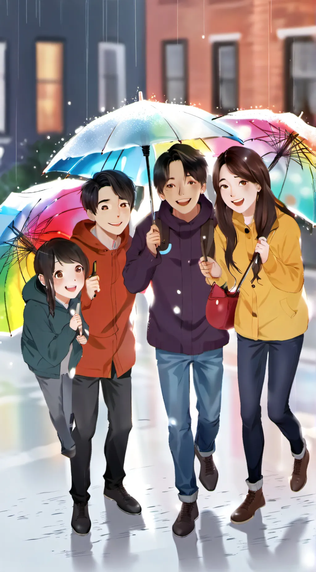 ai character: rainbow friends background