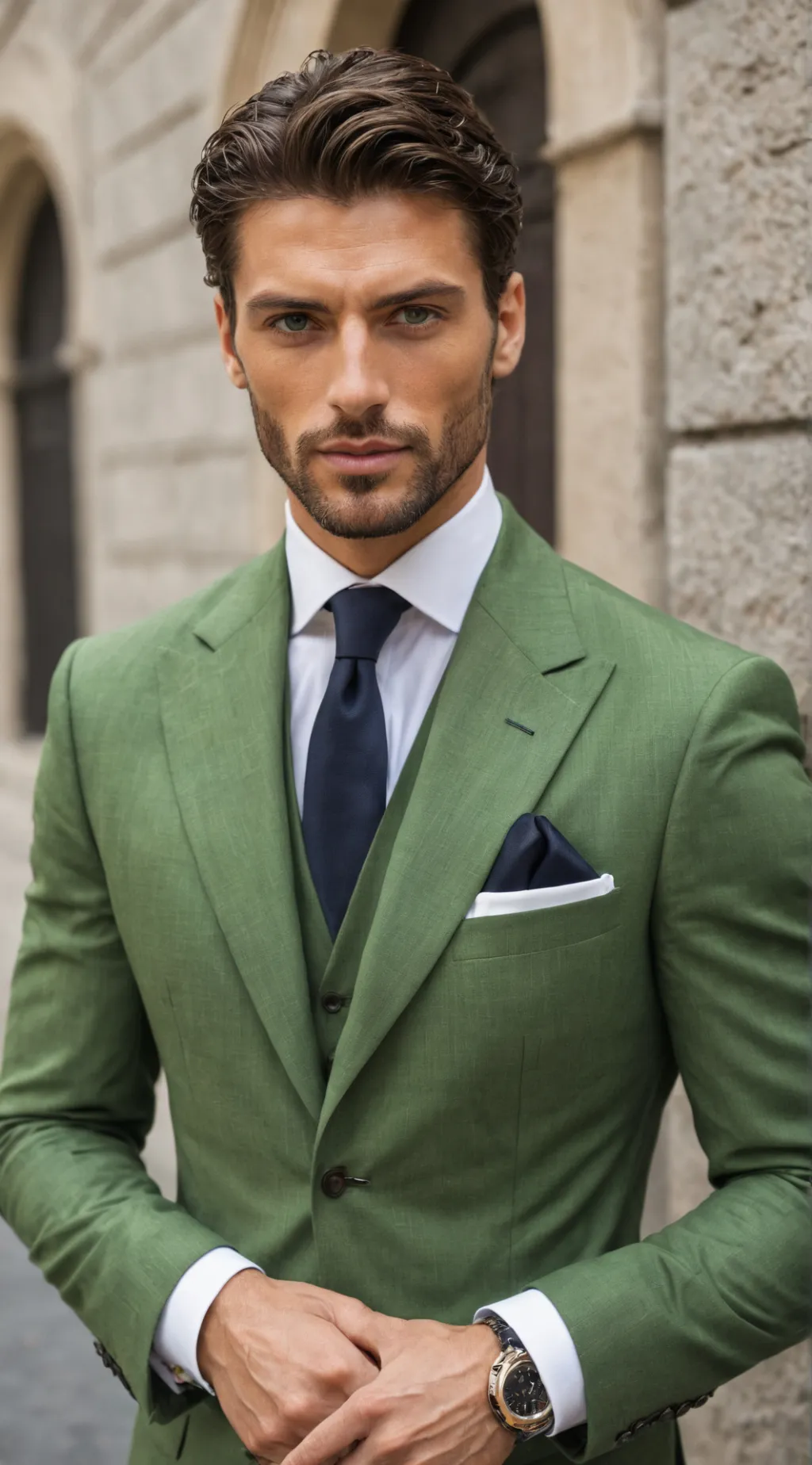 ai character: Massimo Santini background