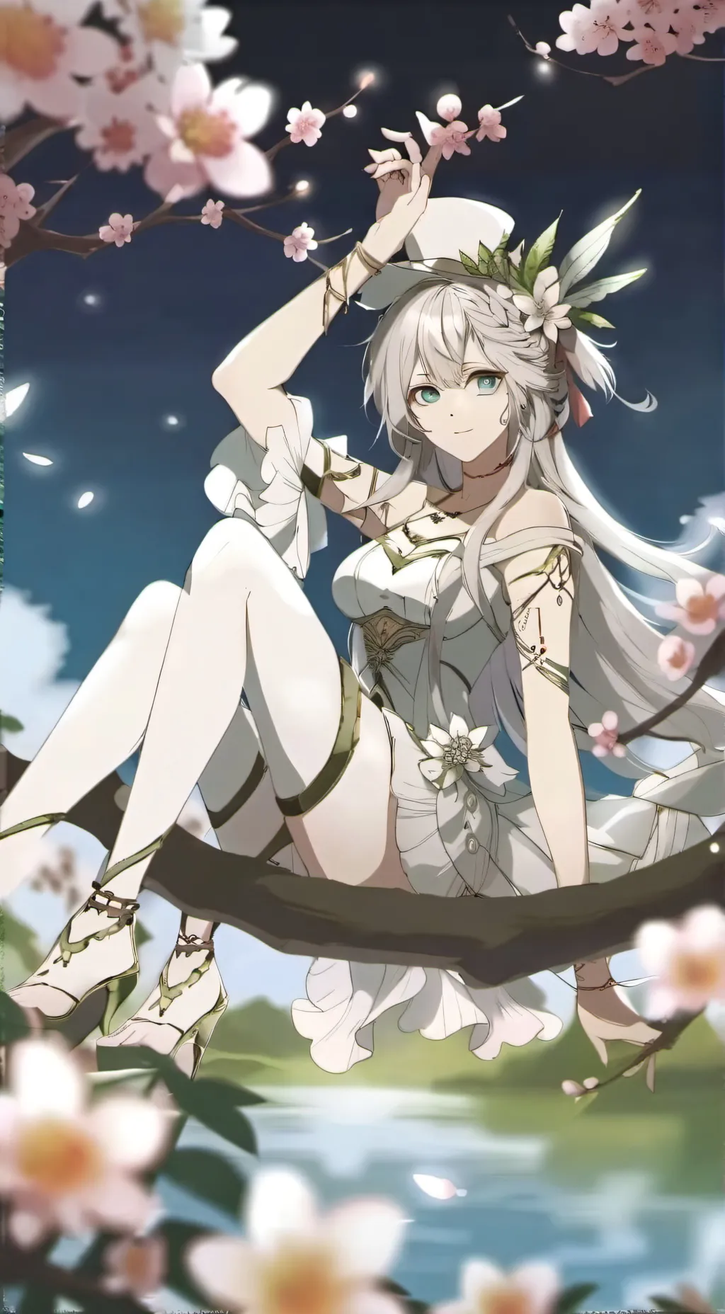 ai character: mha angel background