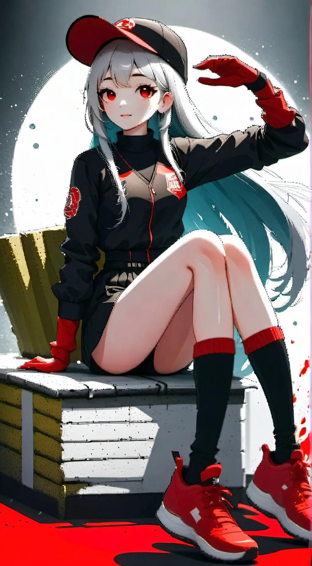 ai character: Koi agent Chigusa  background