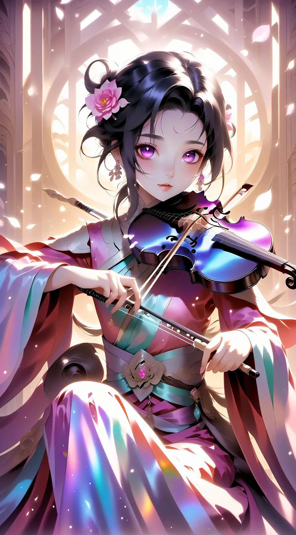 ai character: Keiko background