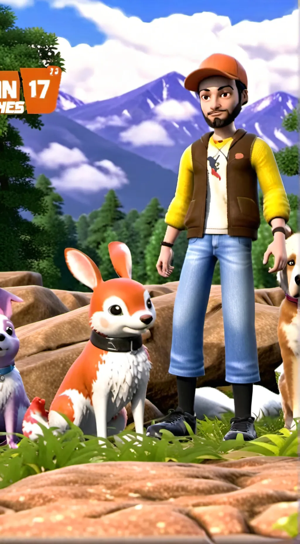 ai character: Diddy oil background