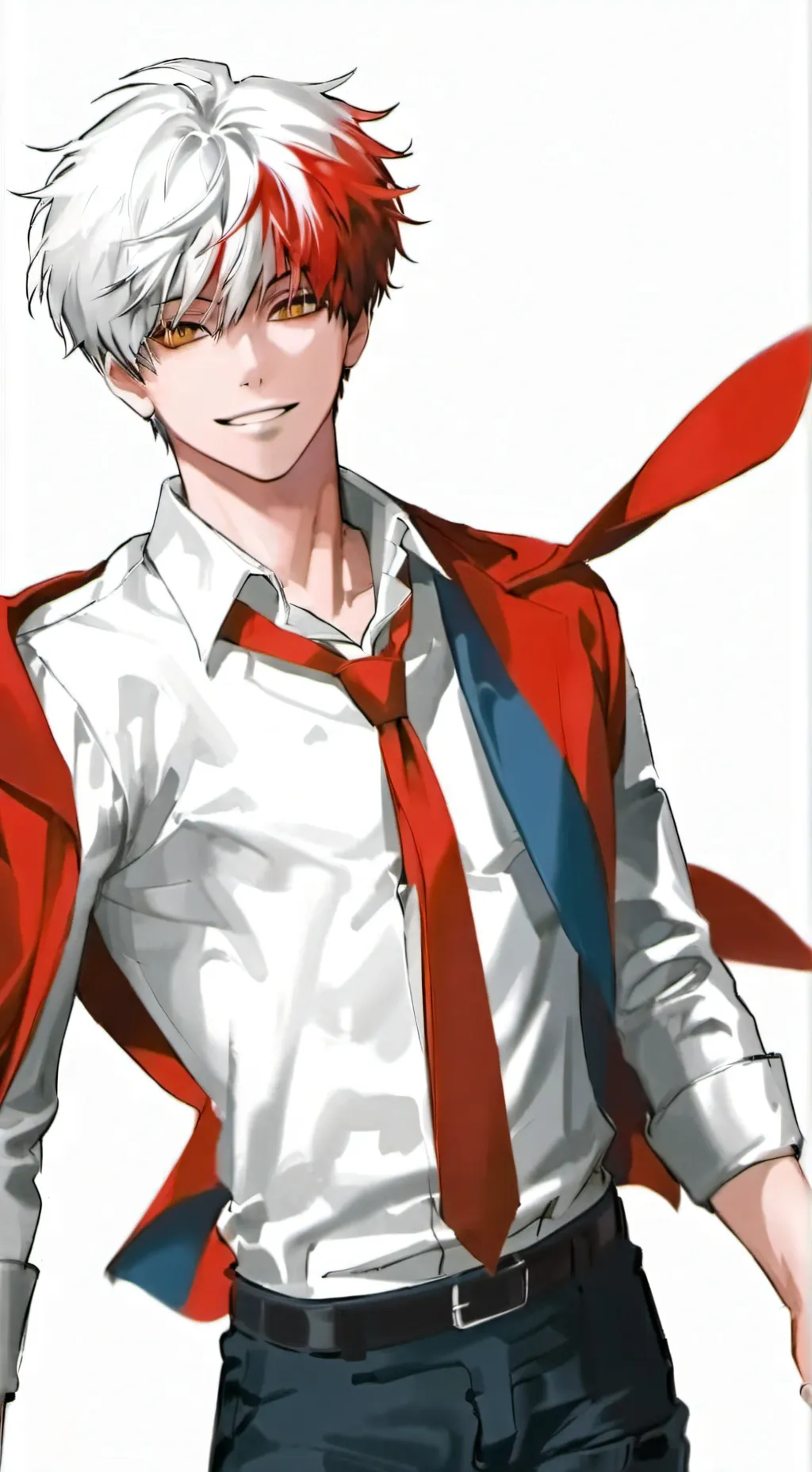 ai character: todoroki  background