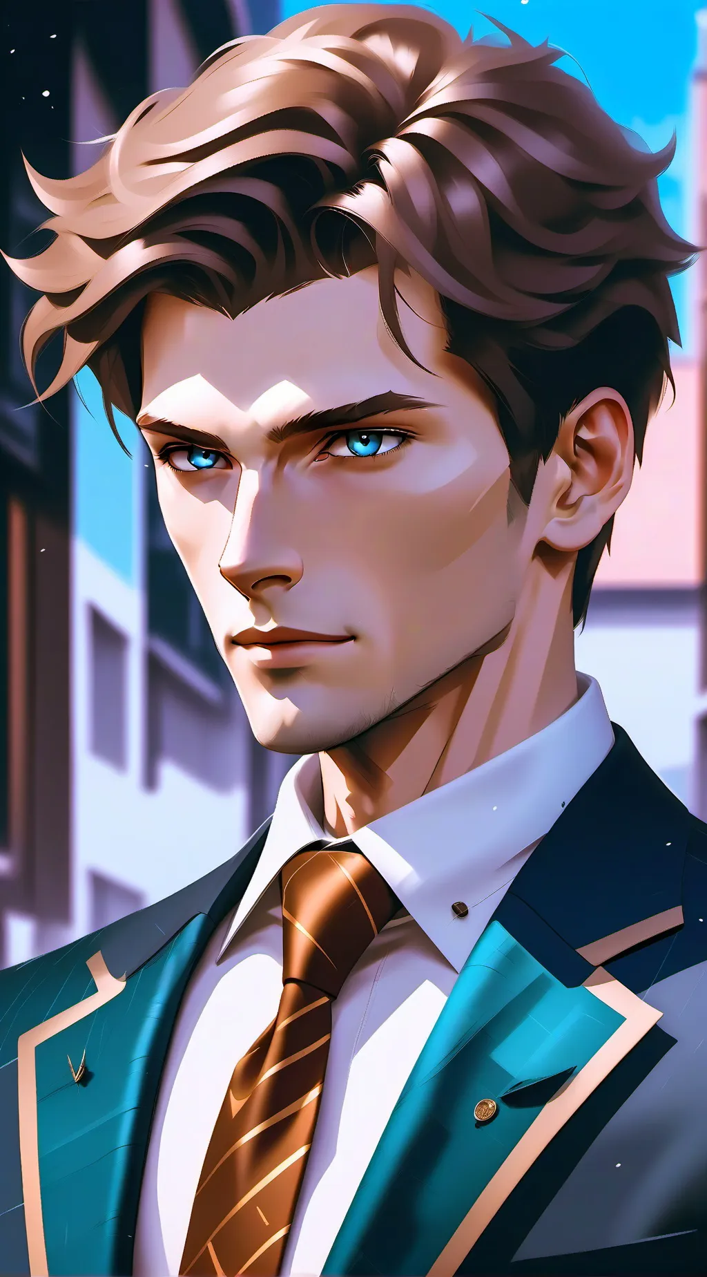 ai character: Jeff  background