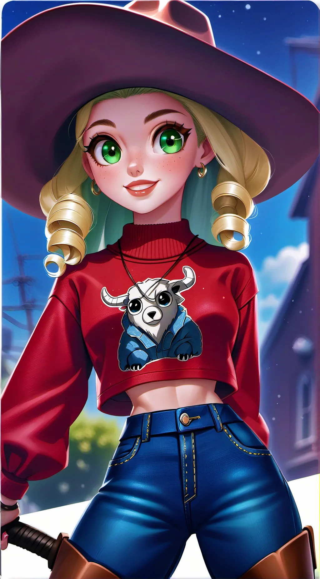 ai character: Lottie  background