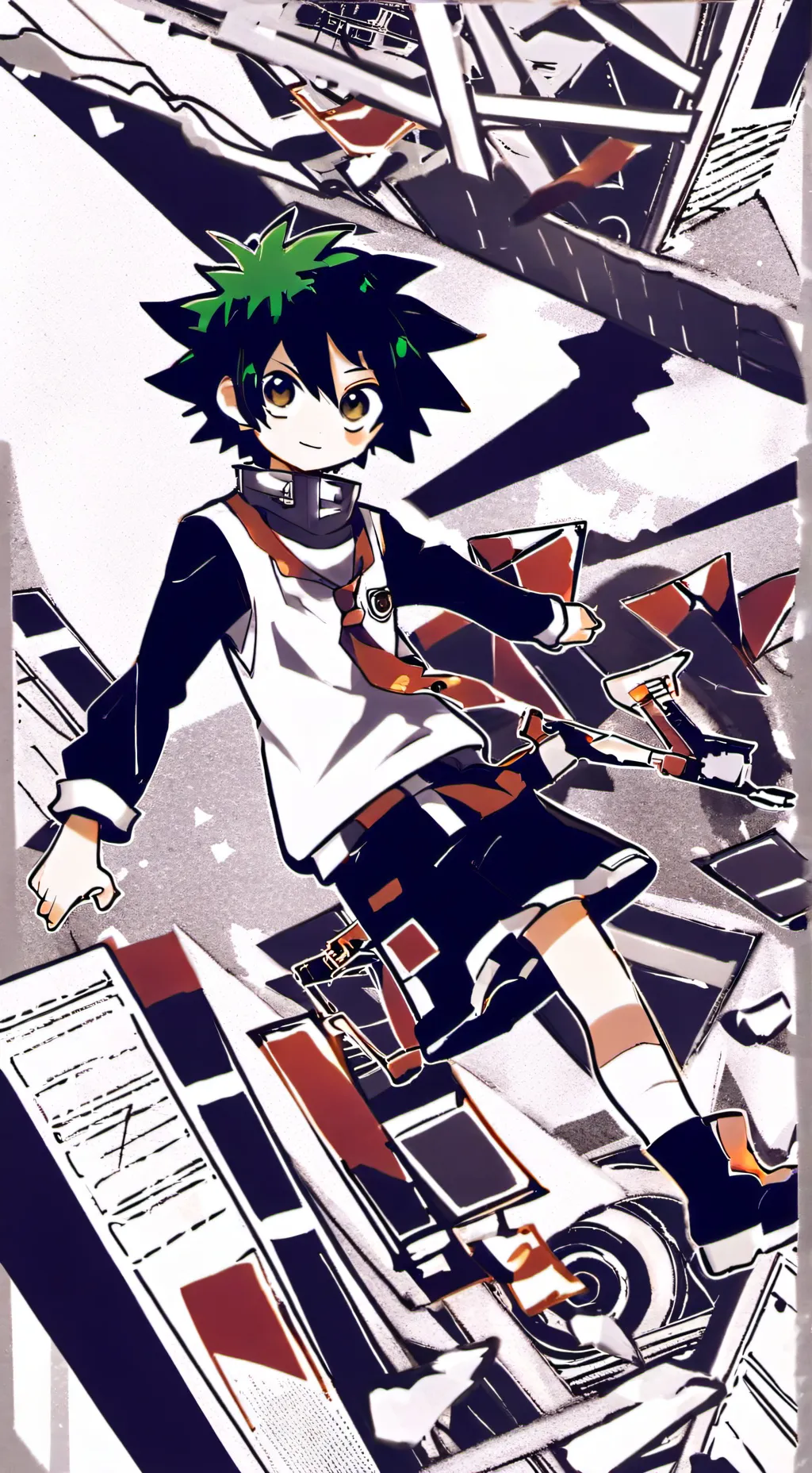 ai character: mha background