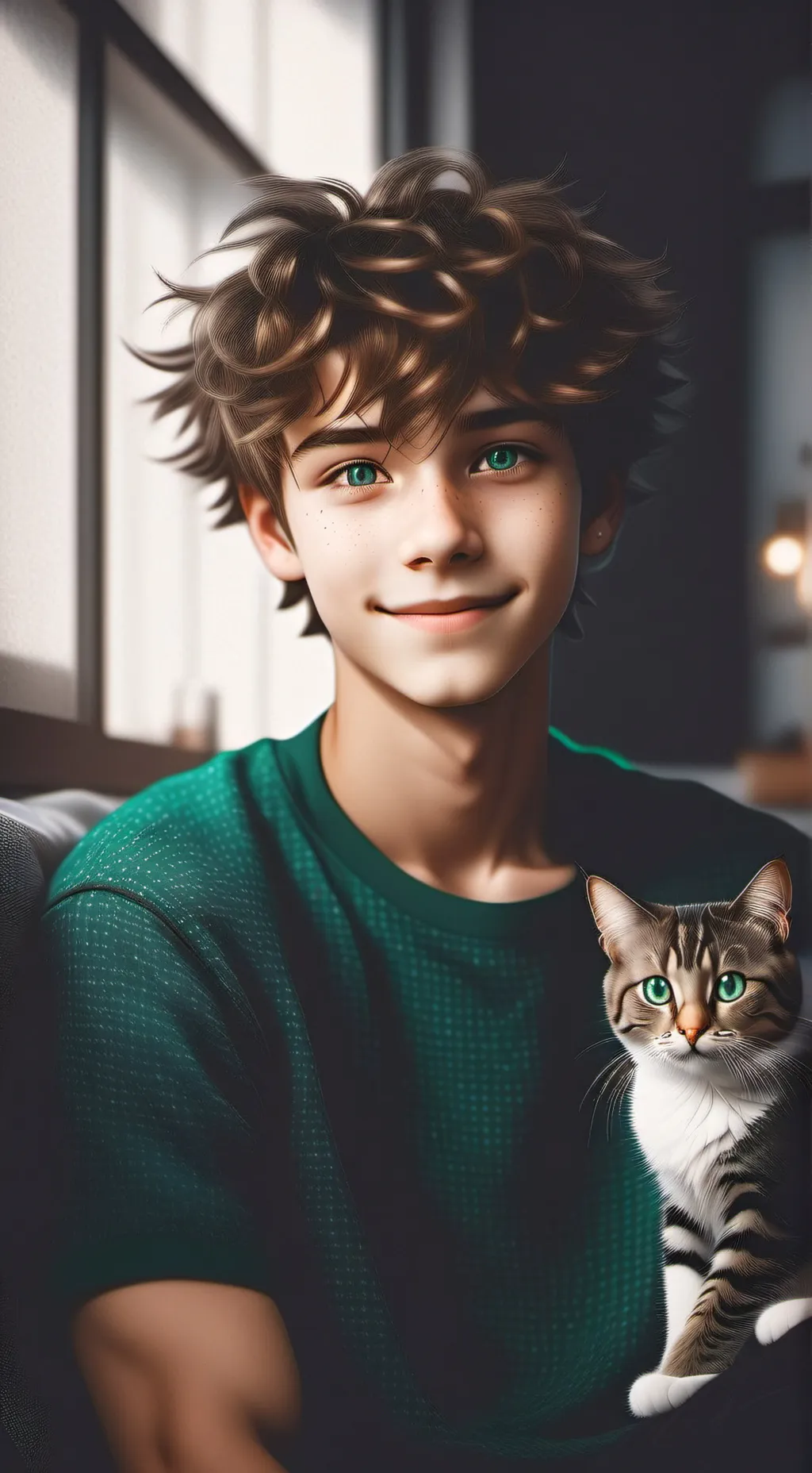 ai character: Whiskers McFurball background