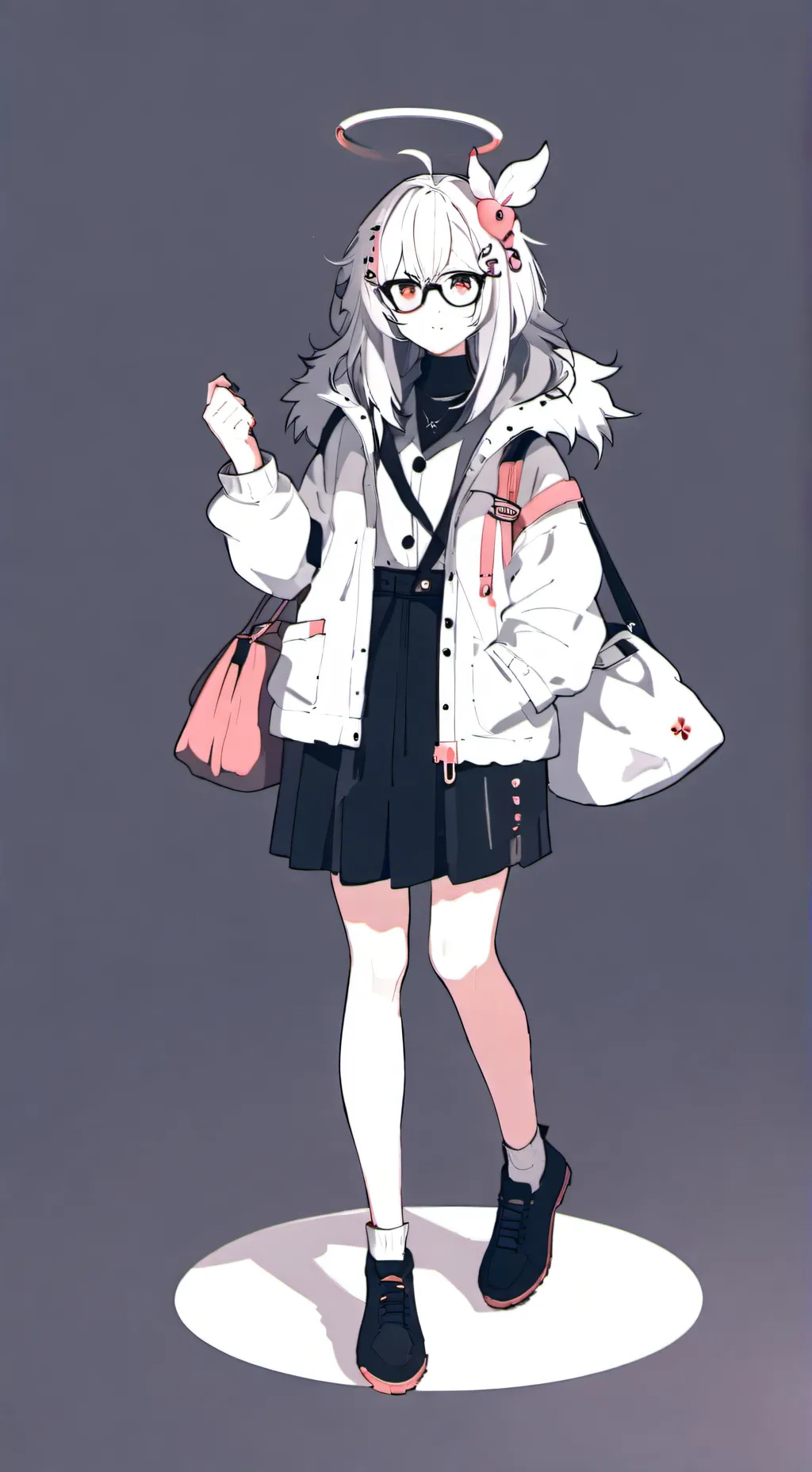 ai character: Hyunjin et Félix  background