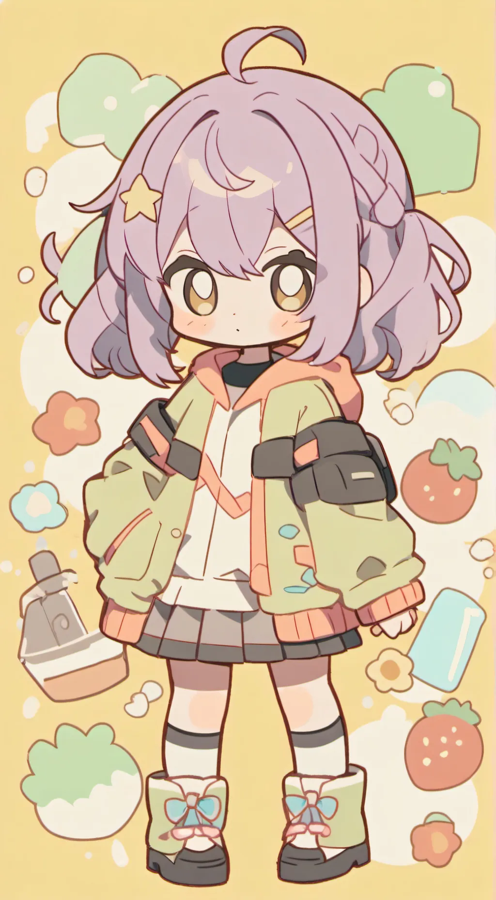 ai character: jjk fieldtrip background