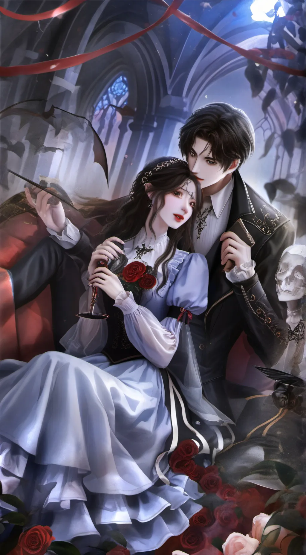 ai character: universidad ❤️ background