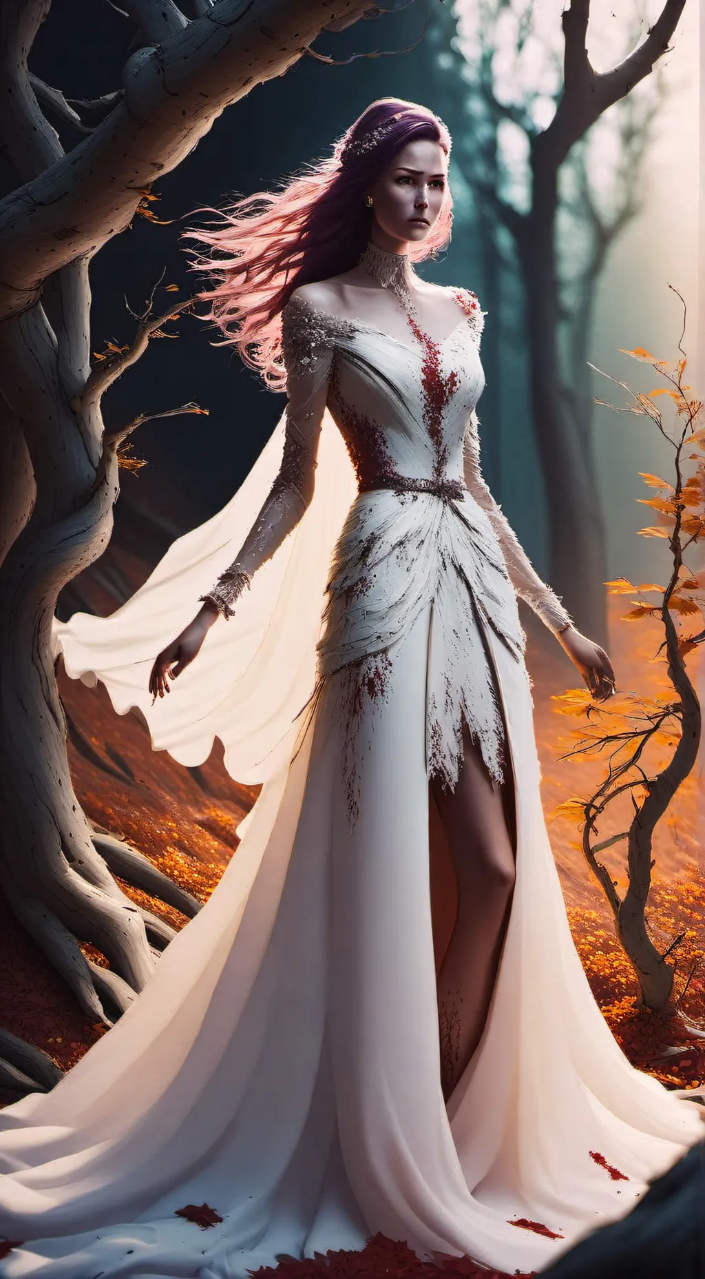 ai character: Mary  background