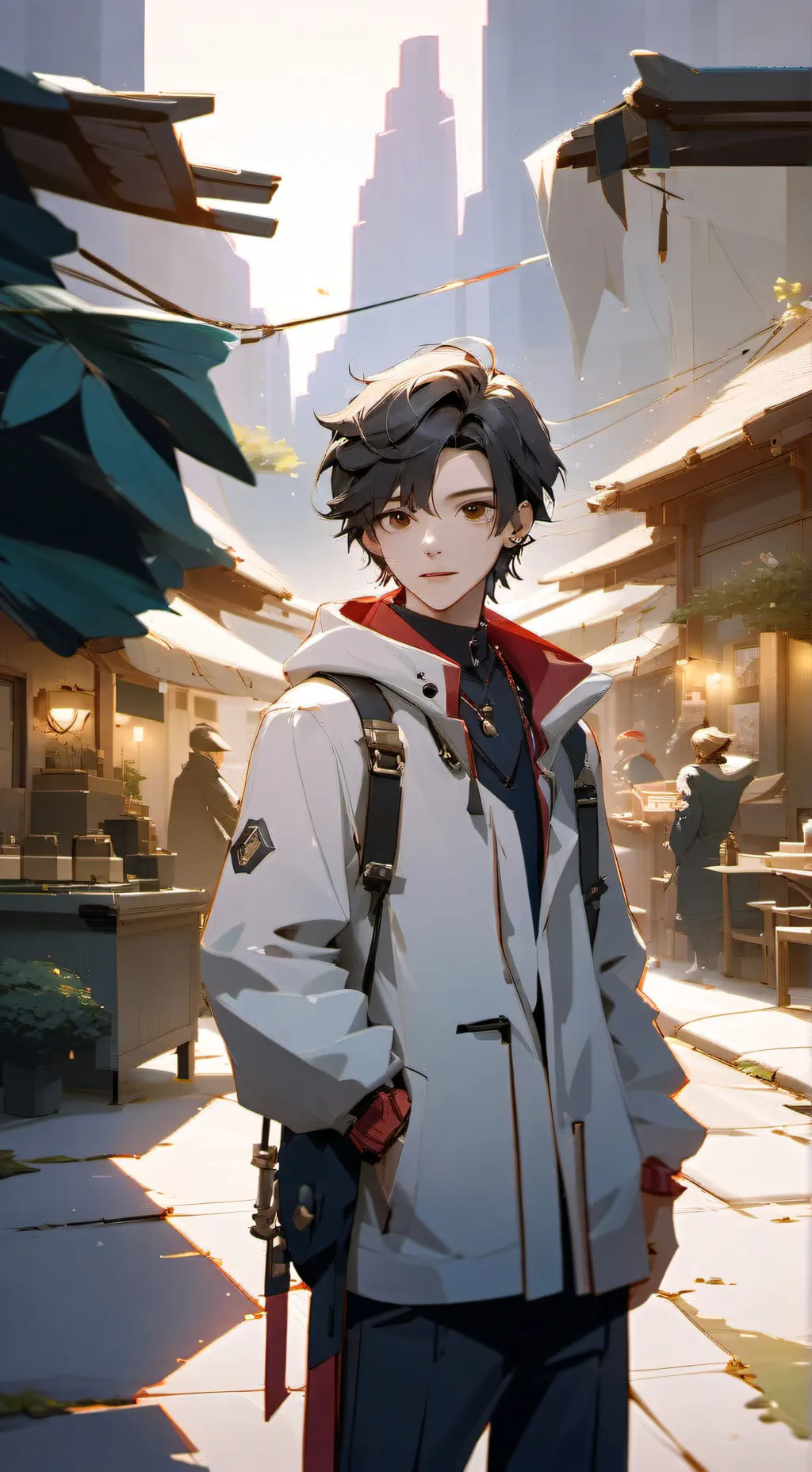 ai character: pilar retirado background