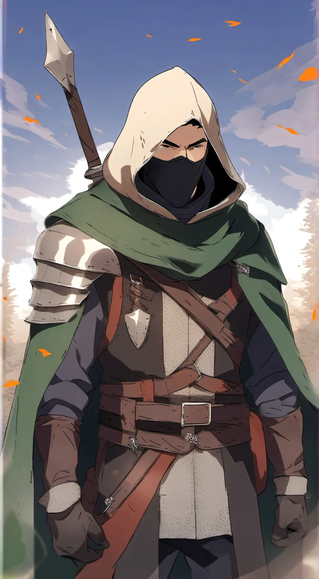 ai character: Rebel/King background