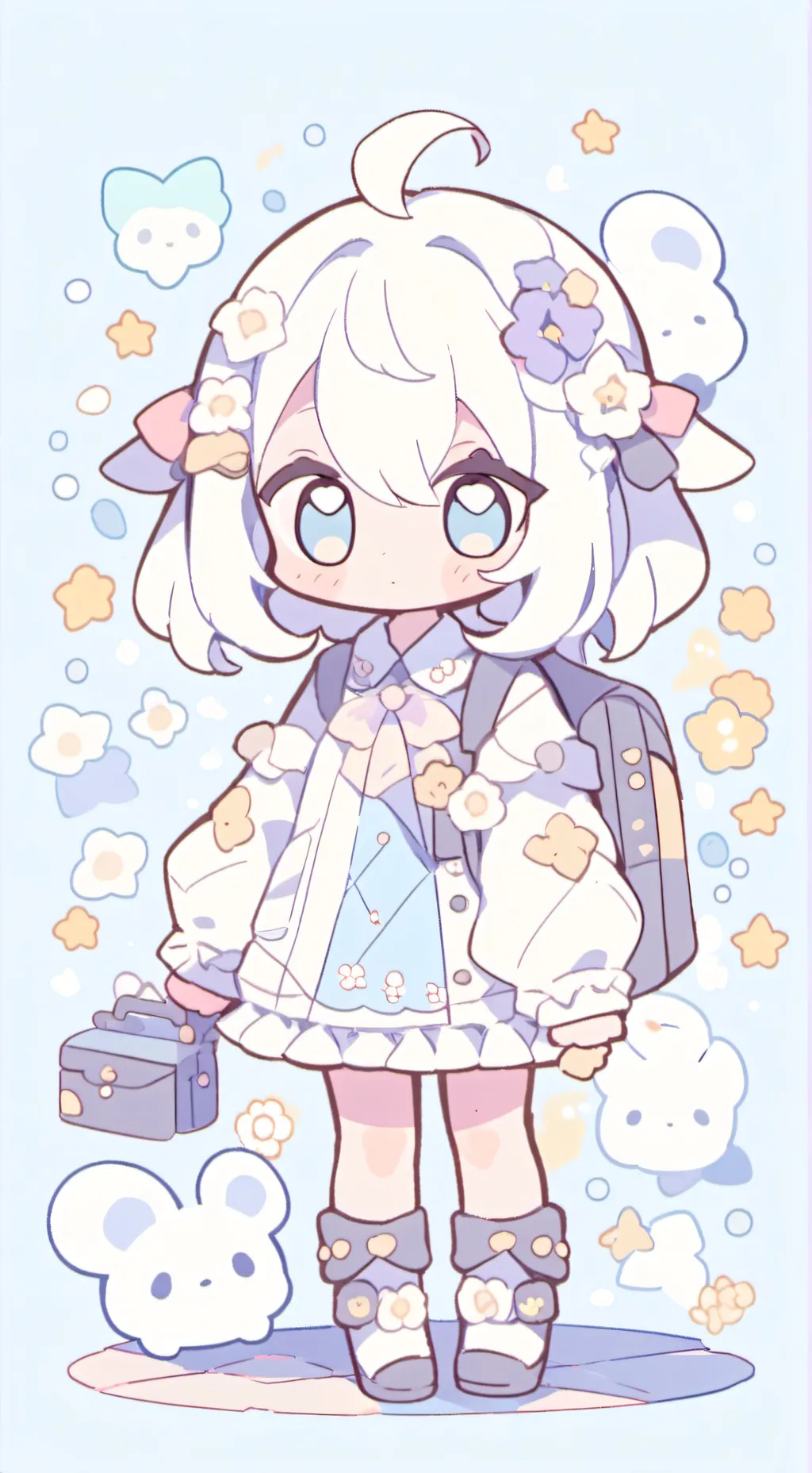 ai character: Fpe eye color  background