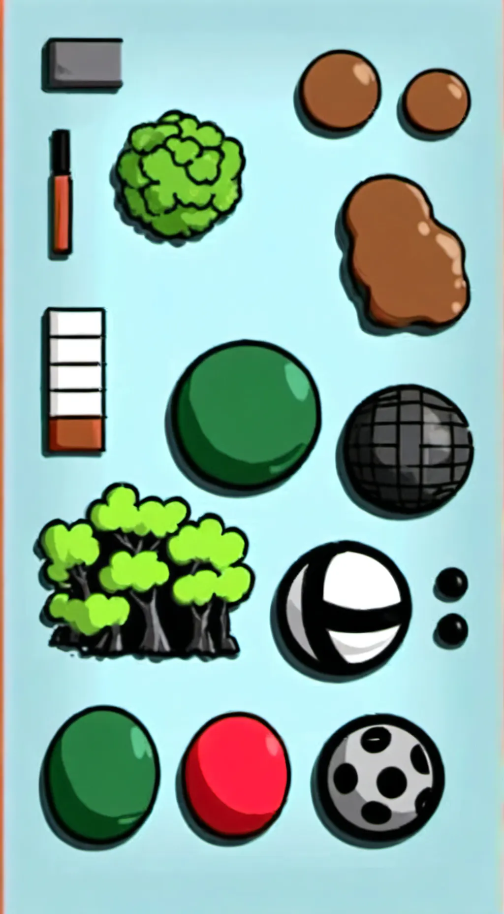 ai character: BFDI/TPOT!  background