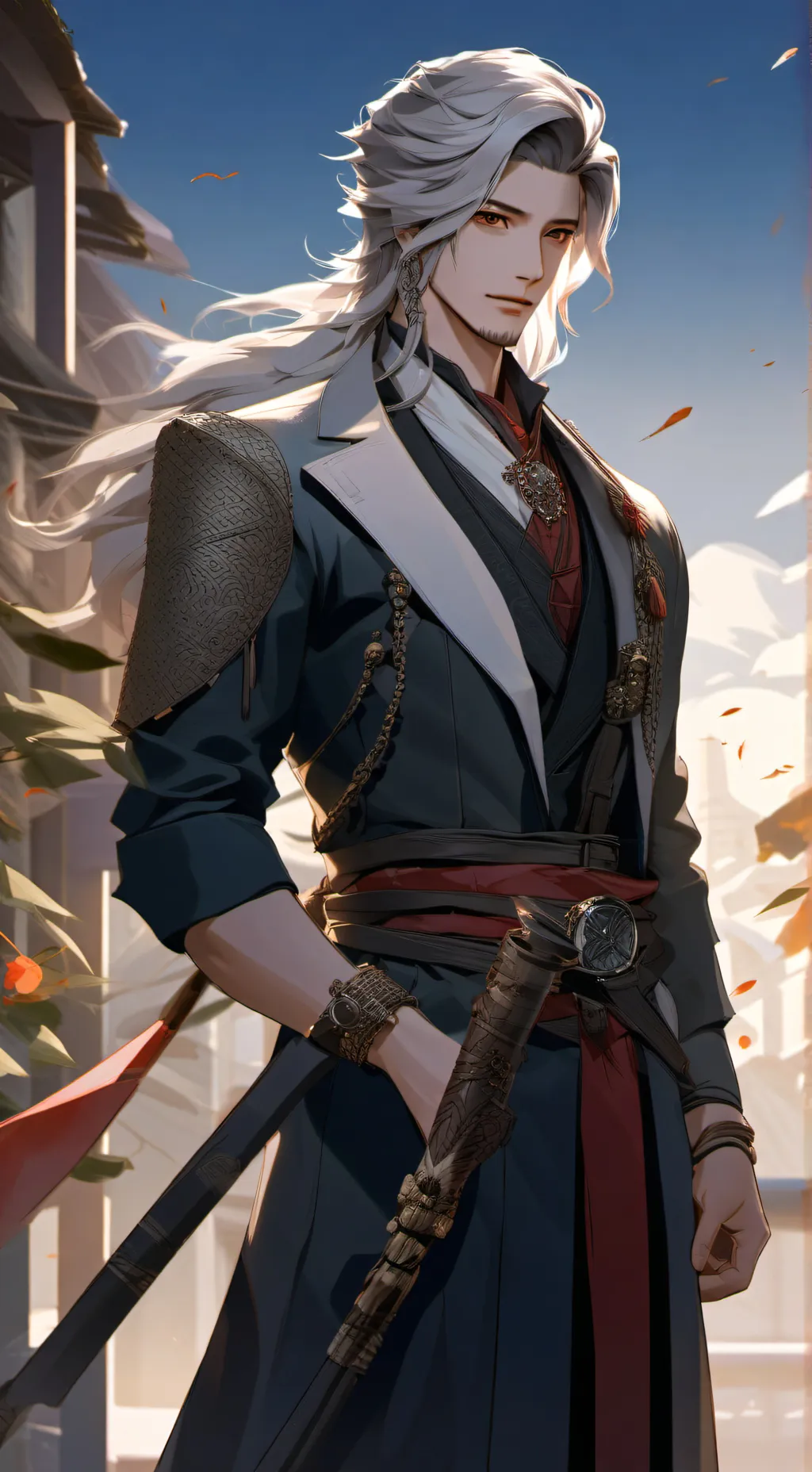 ai character: Bruce background