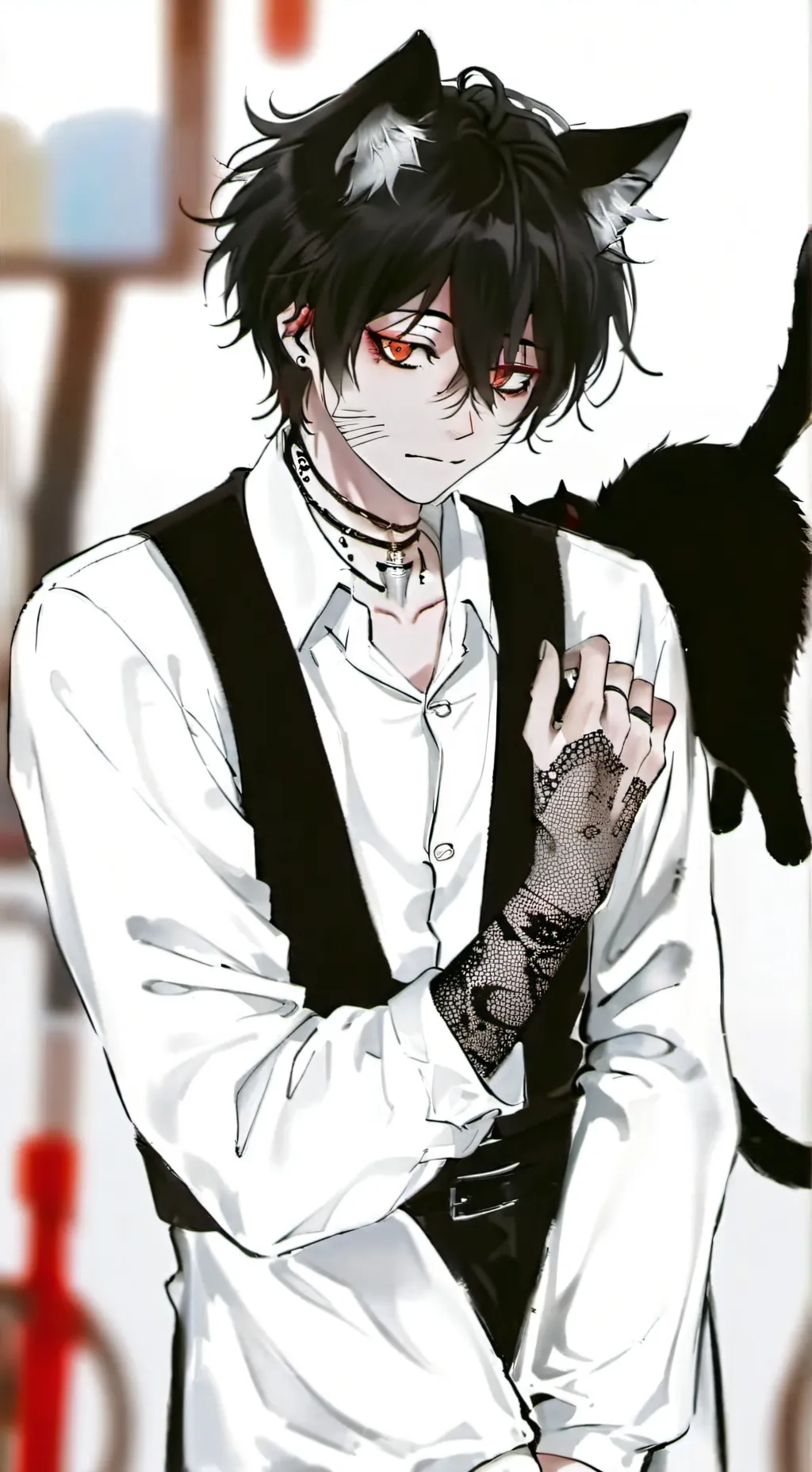 ai character: ☆Xavier☆ background