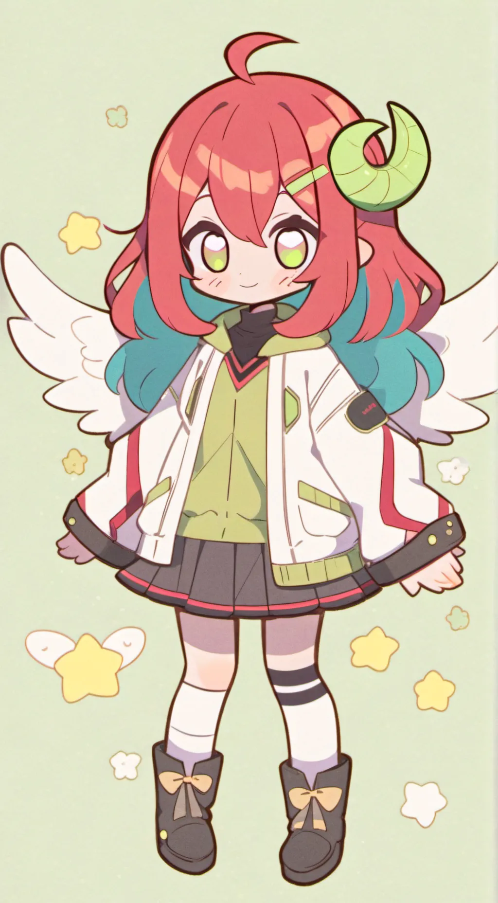 ai character: mia (my oc)  background