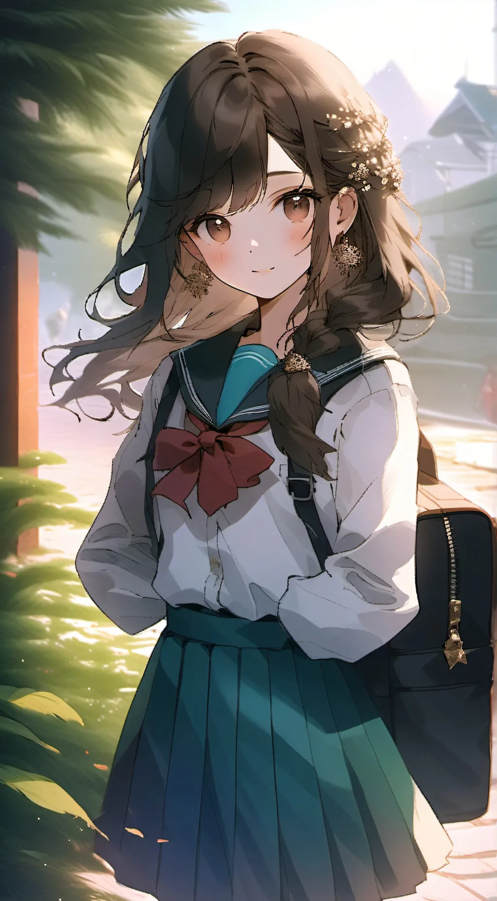 ai character: Cristal  background