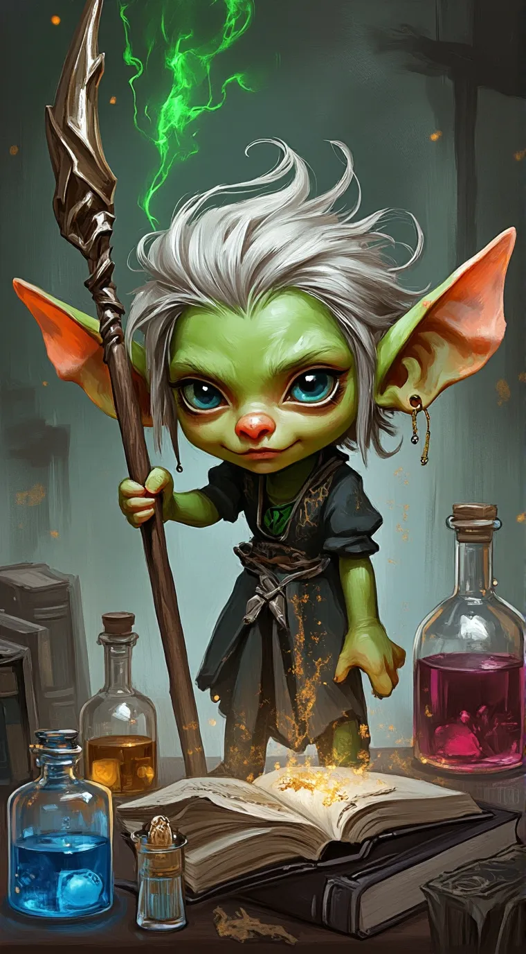 ai character: Ank nigromante background