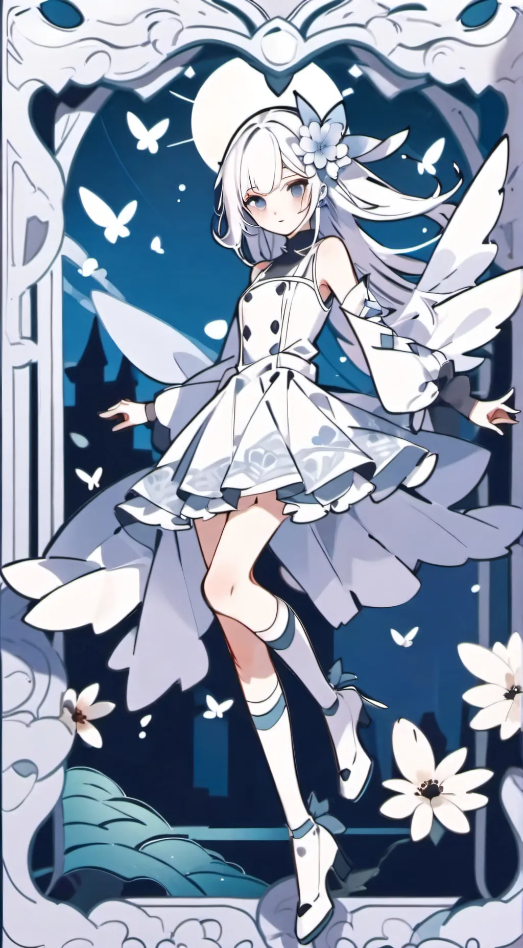 ai character: nose xd background