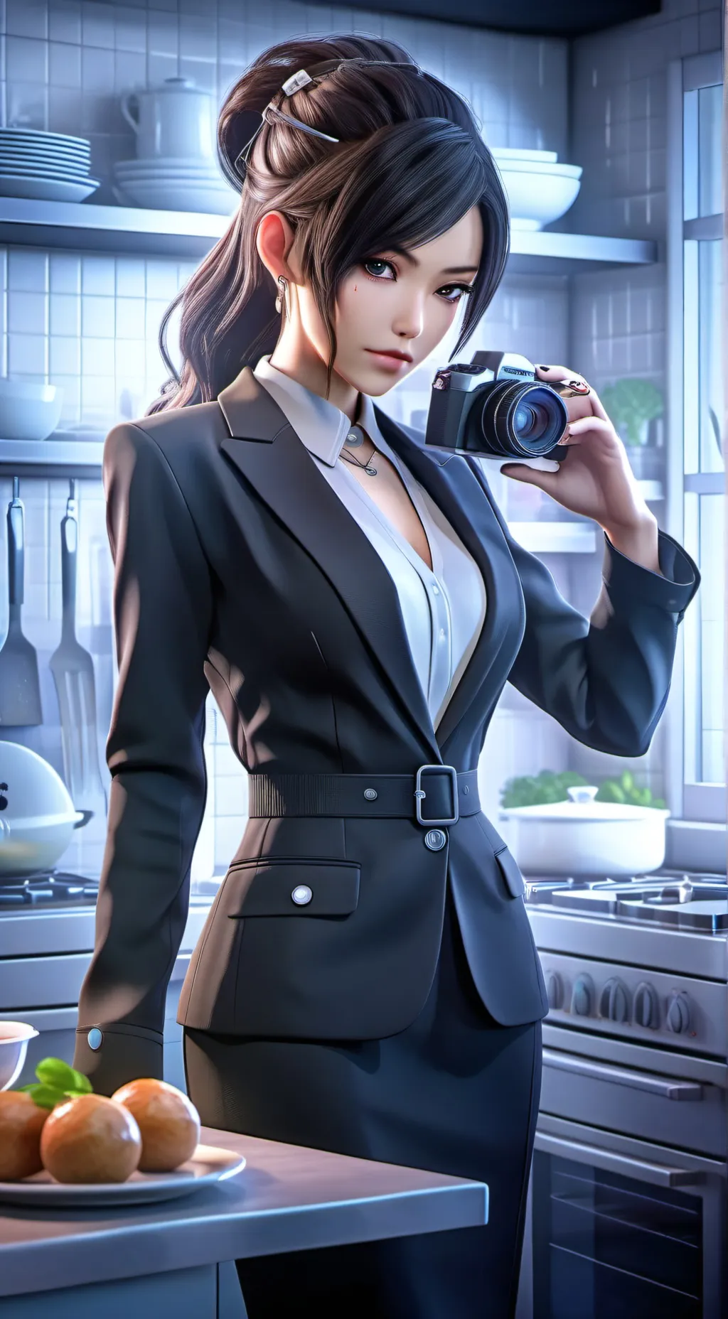 ai character: The Culinary Criti background