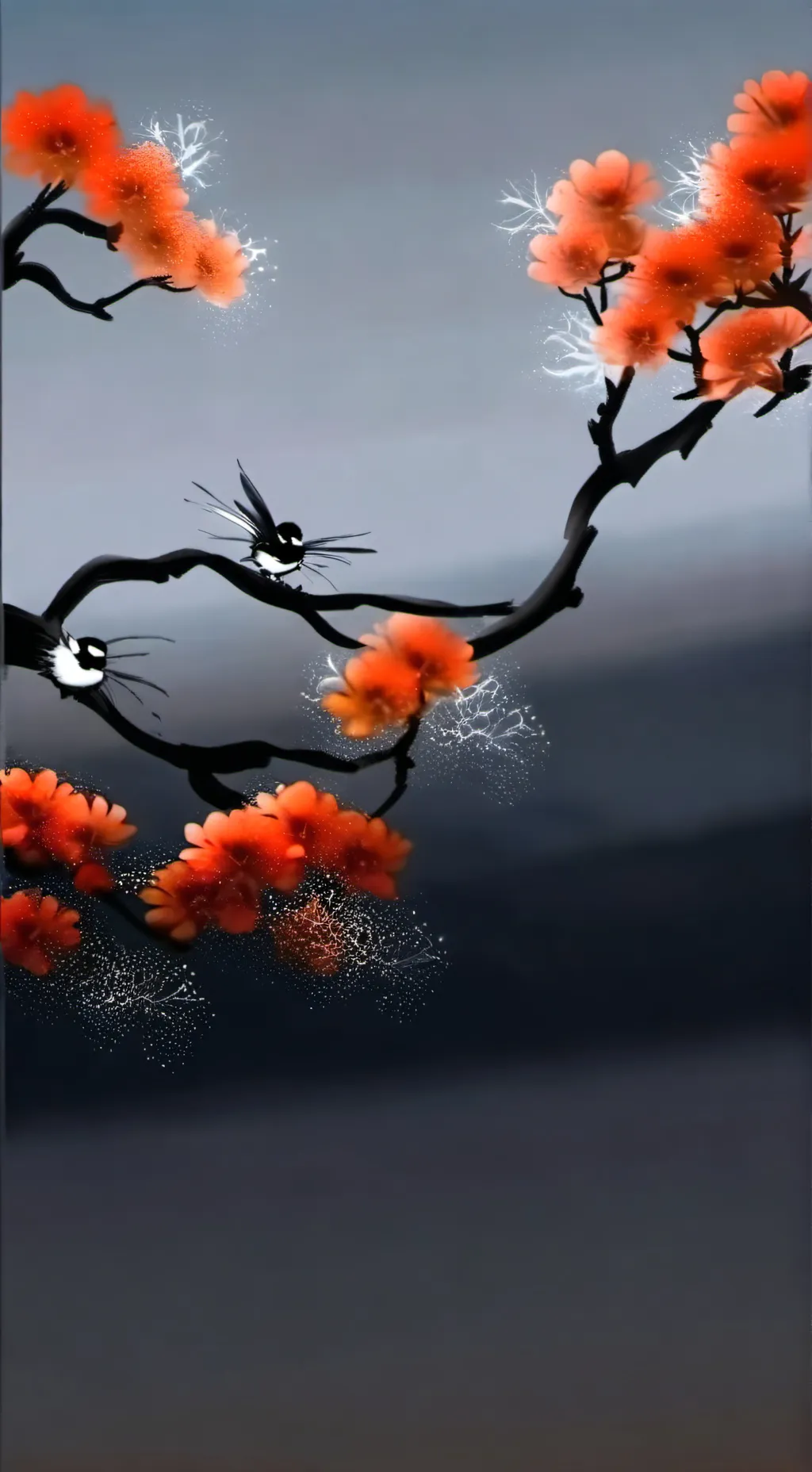 ai character: wenda~ background