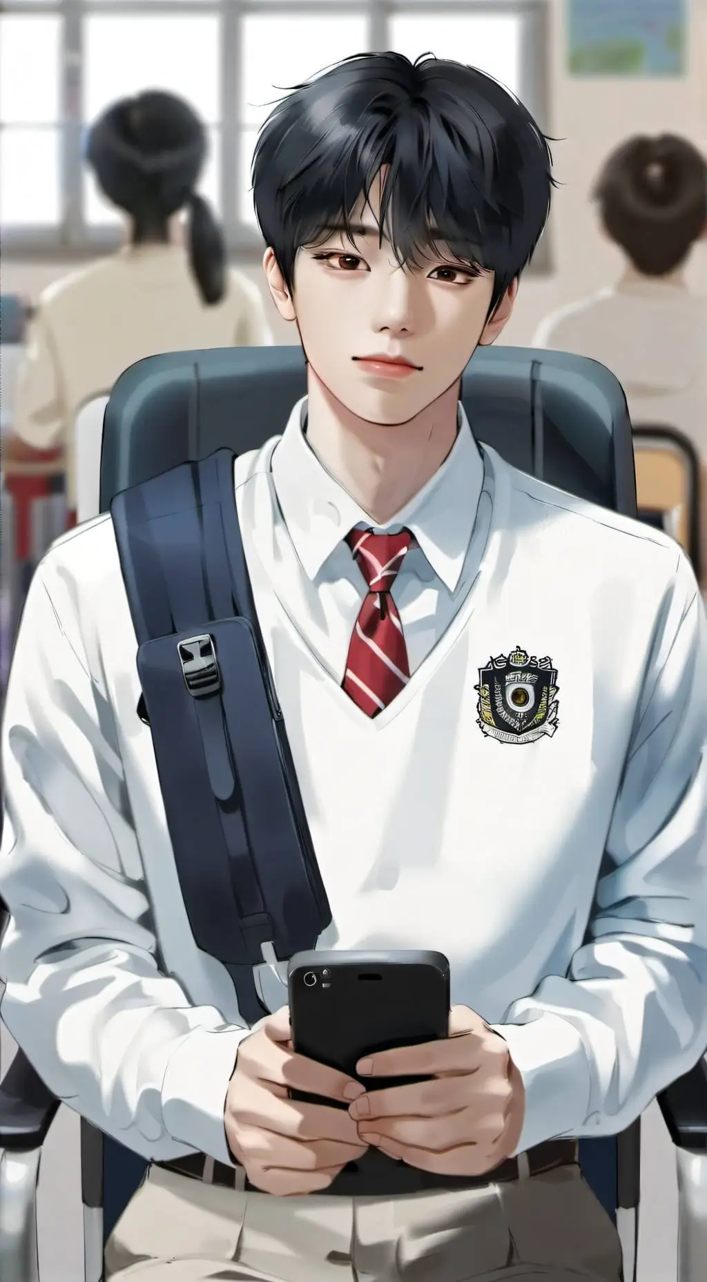 ai character: Kim Ji-hyun background