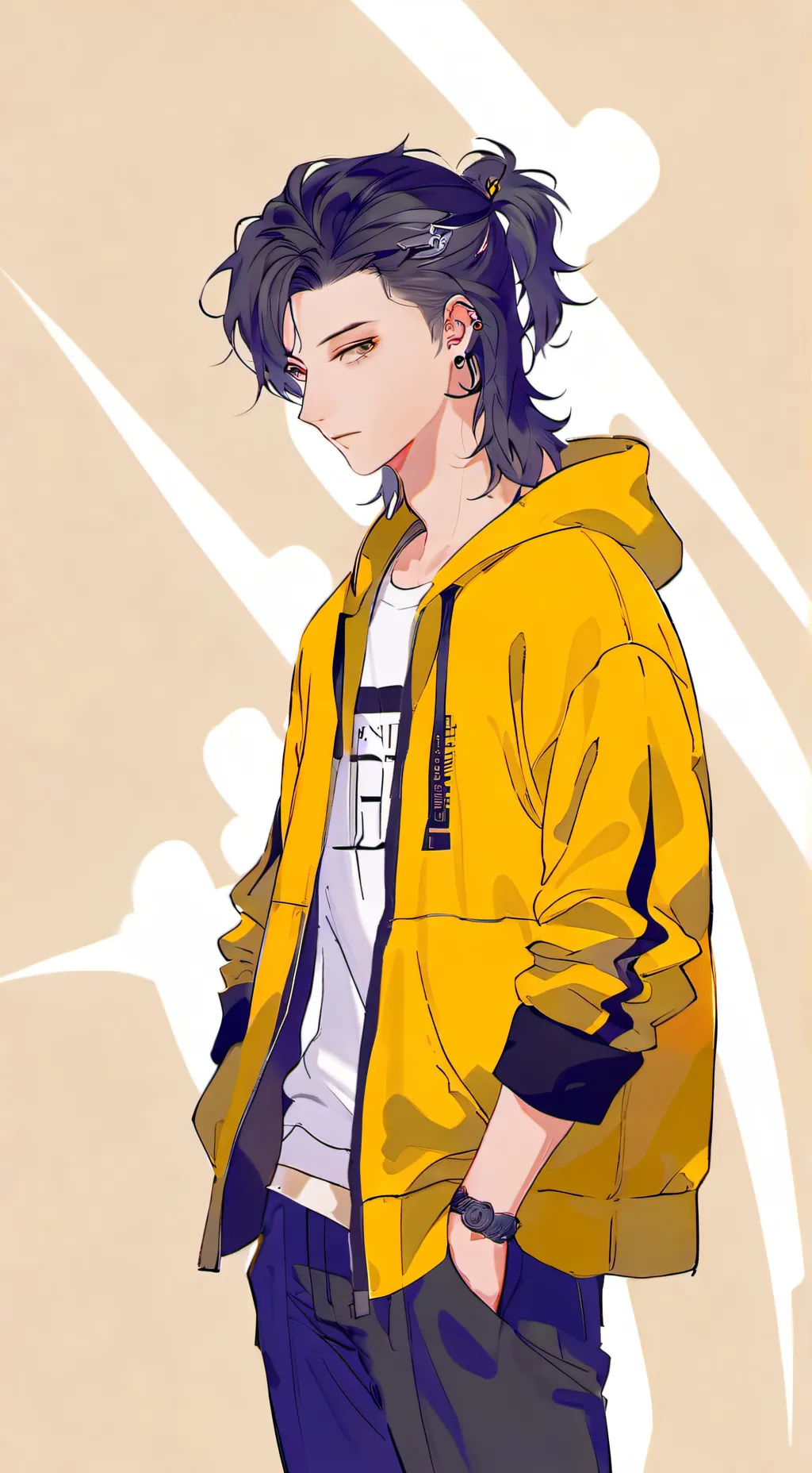 ai character: Lino  background