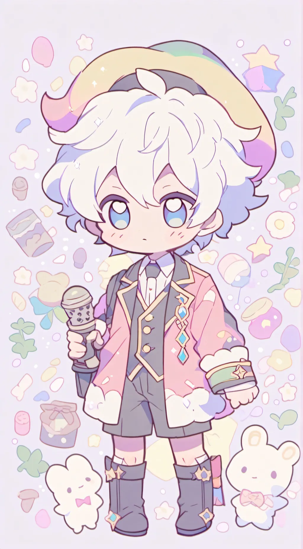 ai character: ♧ Dandy's world ♧ background