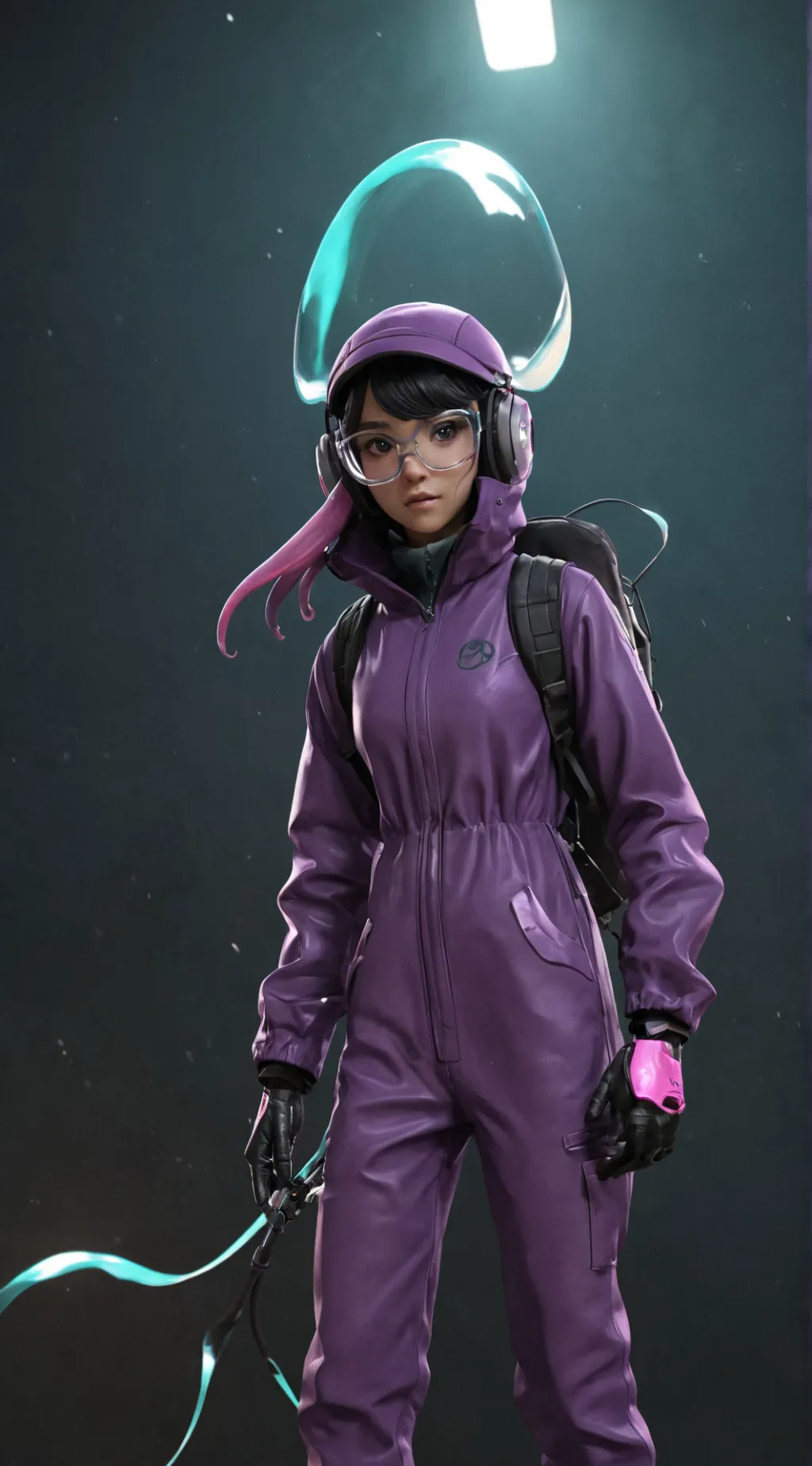 ai character: Squid games background