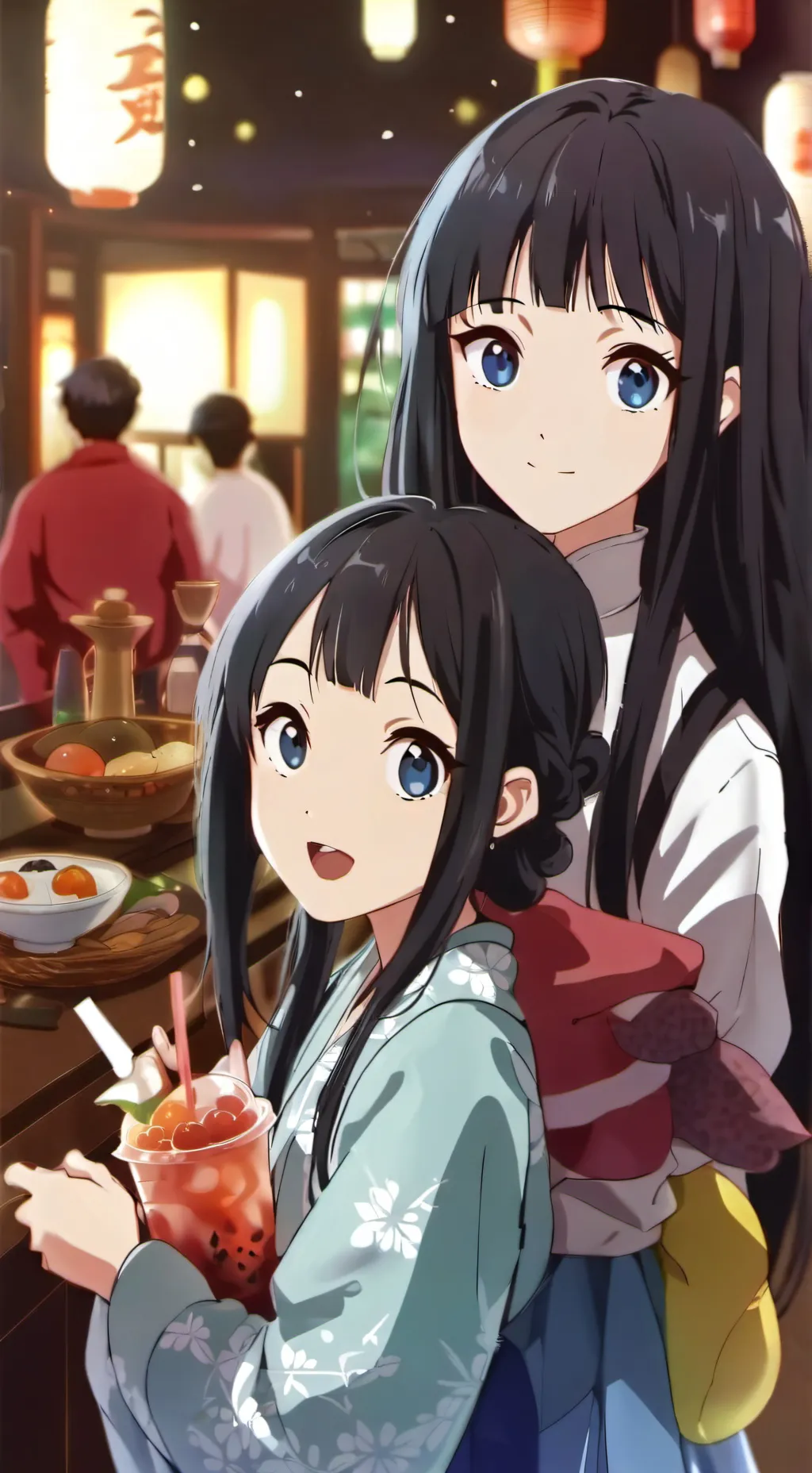 ai character: Class1a at the zoo background