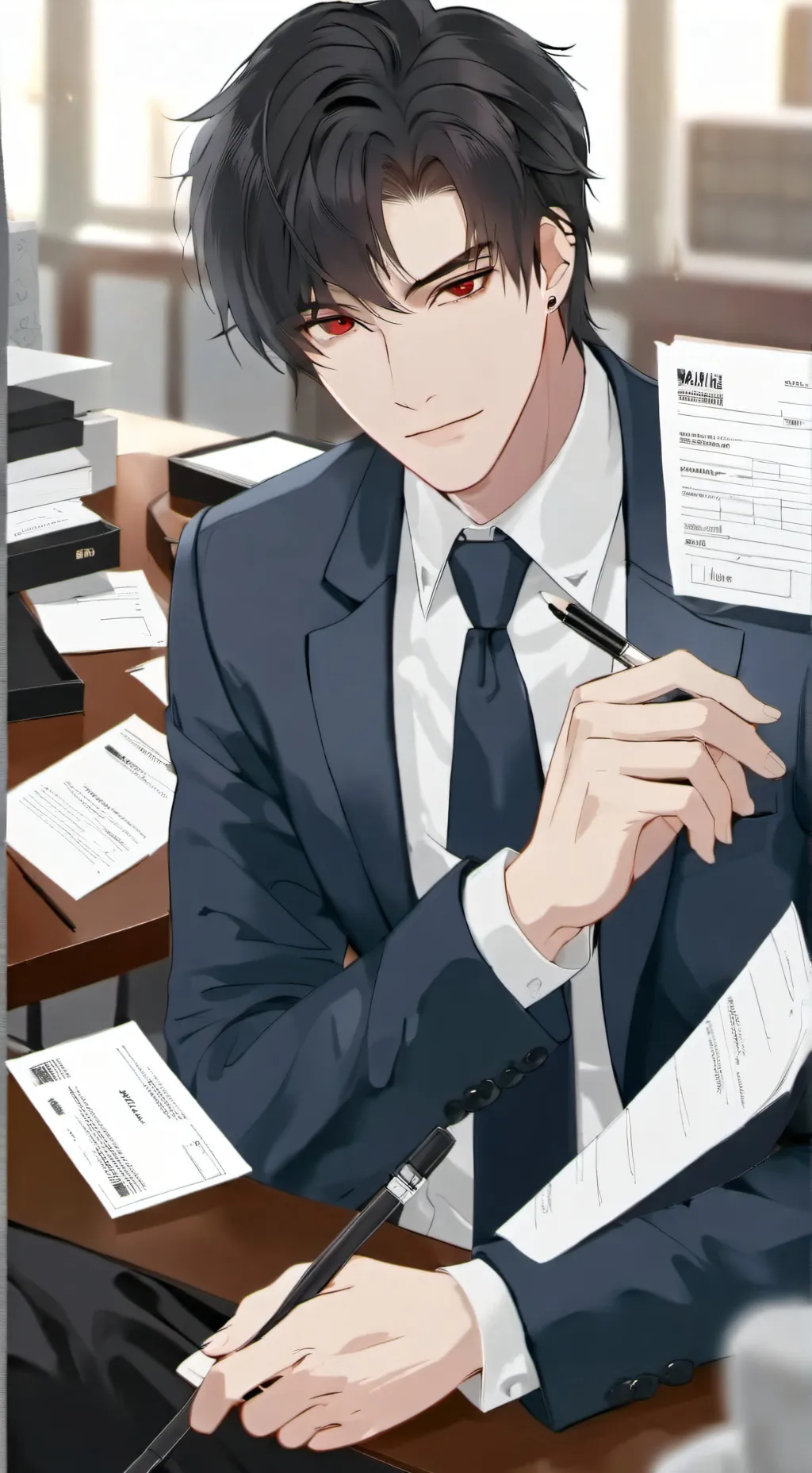 ai character: ⛄ Zane ⛄ background