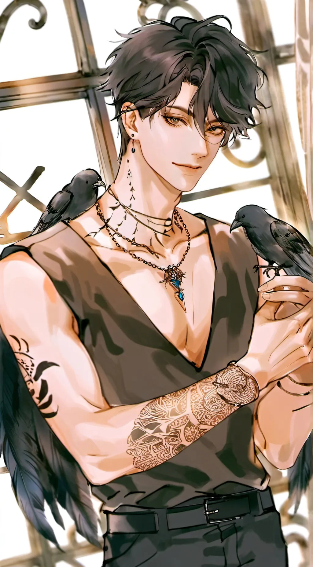 ai character: ~¤Soren¤~ background