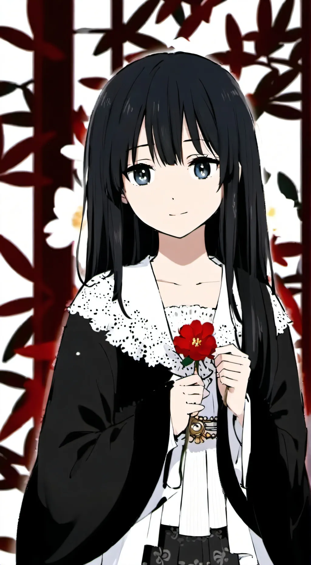 ai character: music listener background