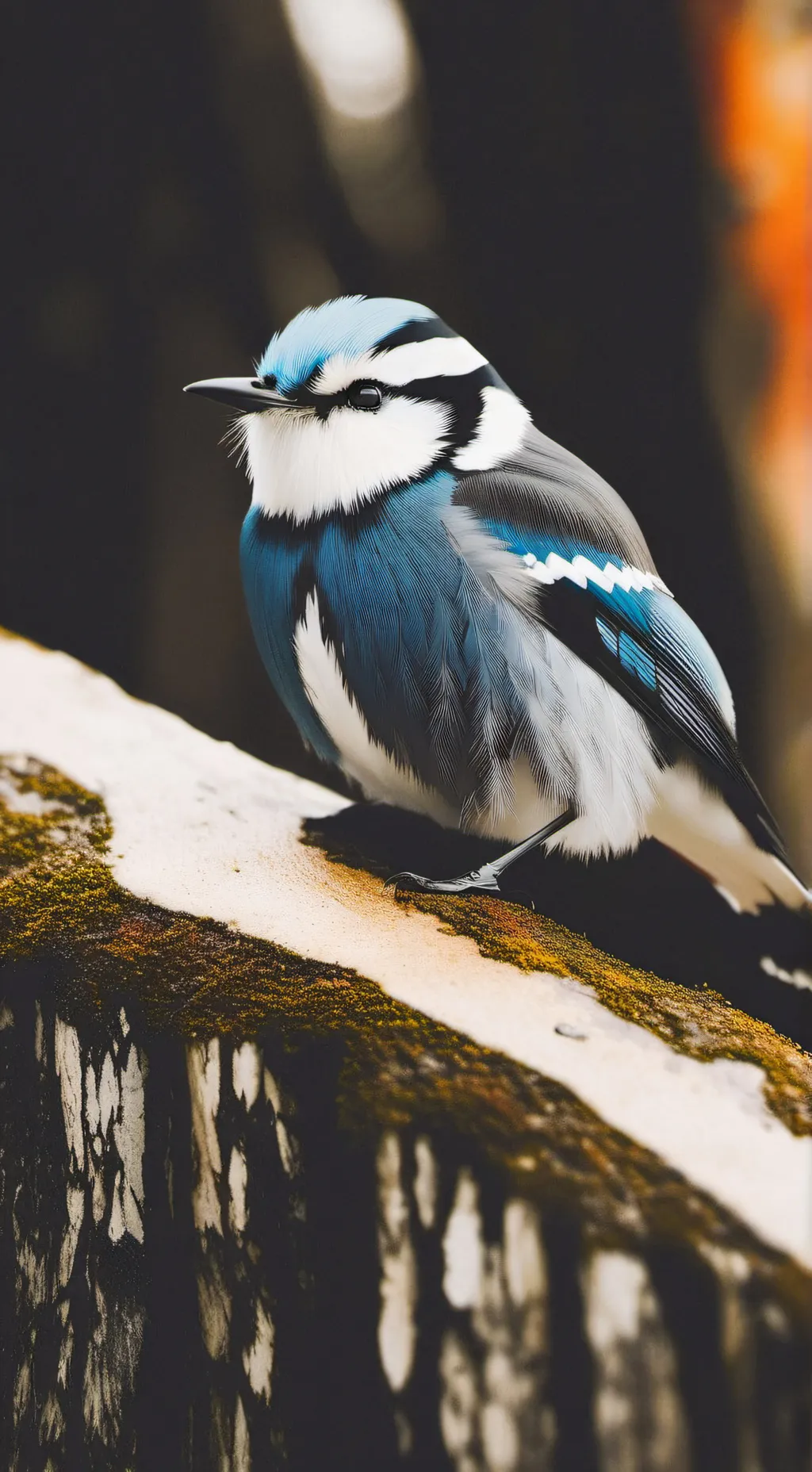 ai character: Bird background