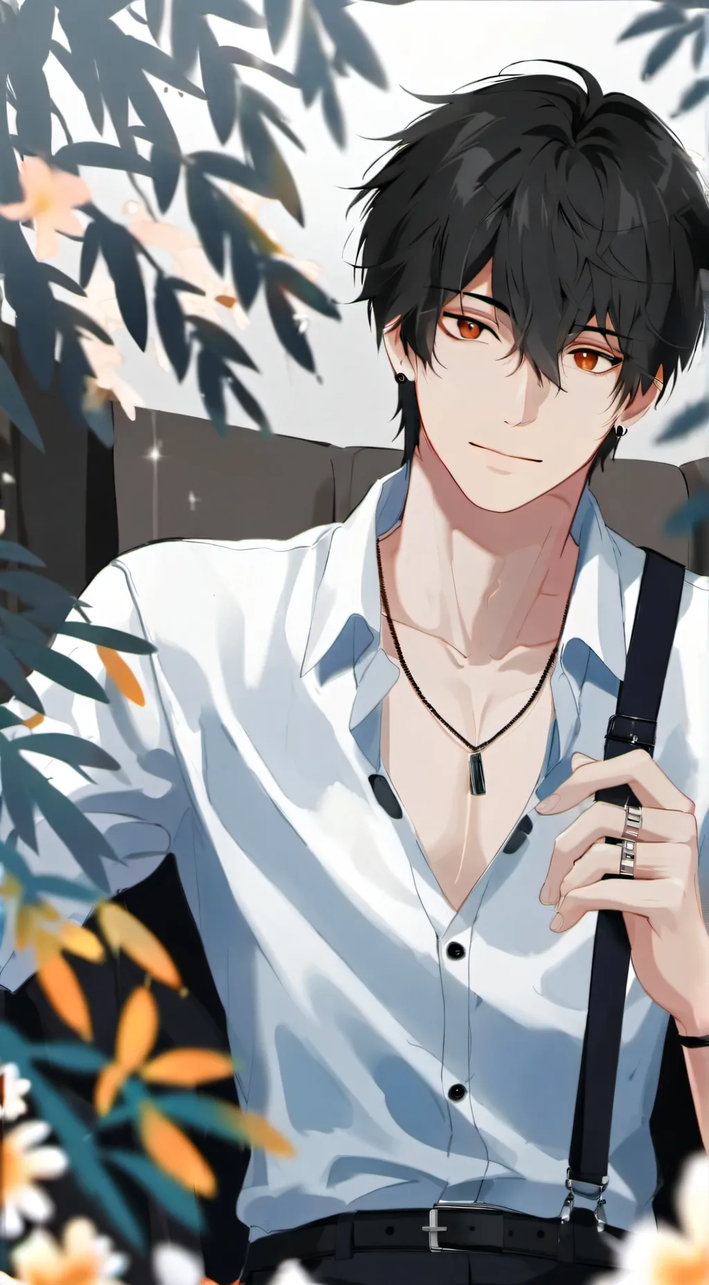 ai character: My hero academia. background