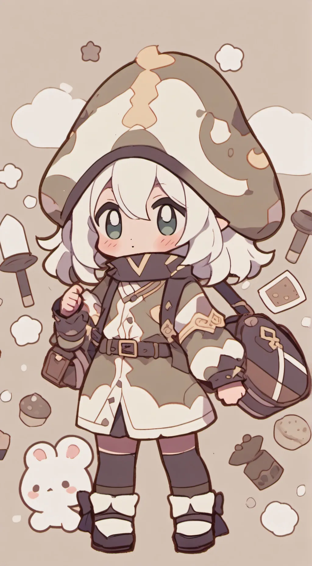 ai character: Dw background