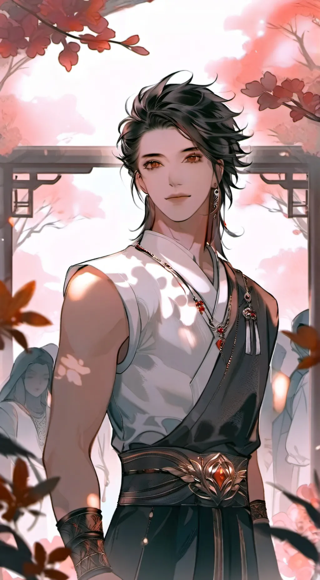 ai character: Leo  background