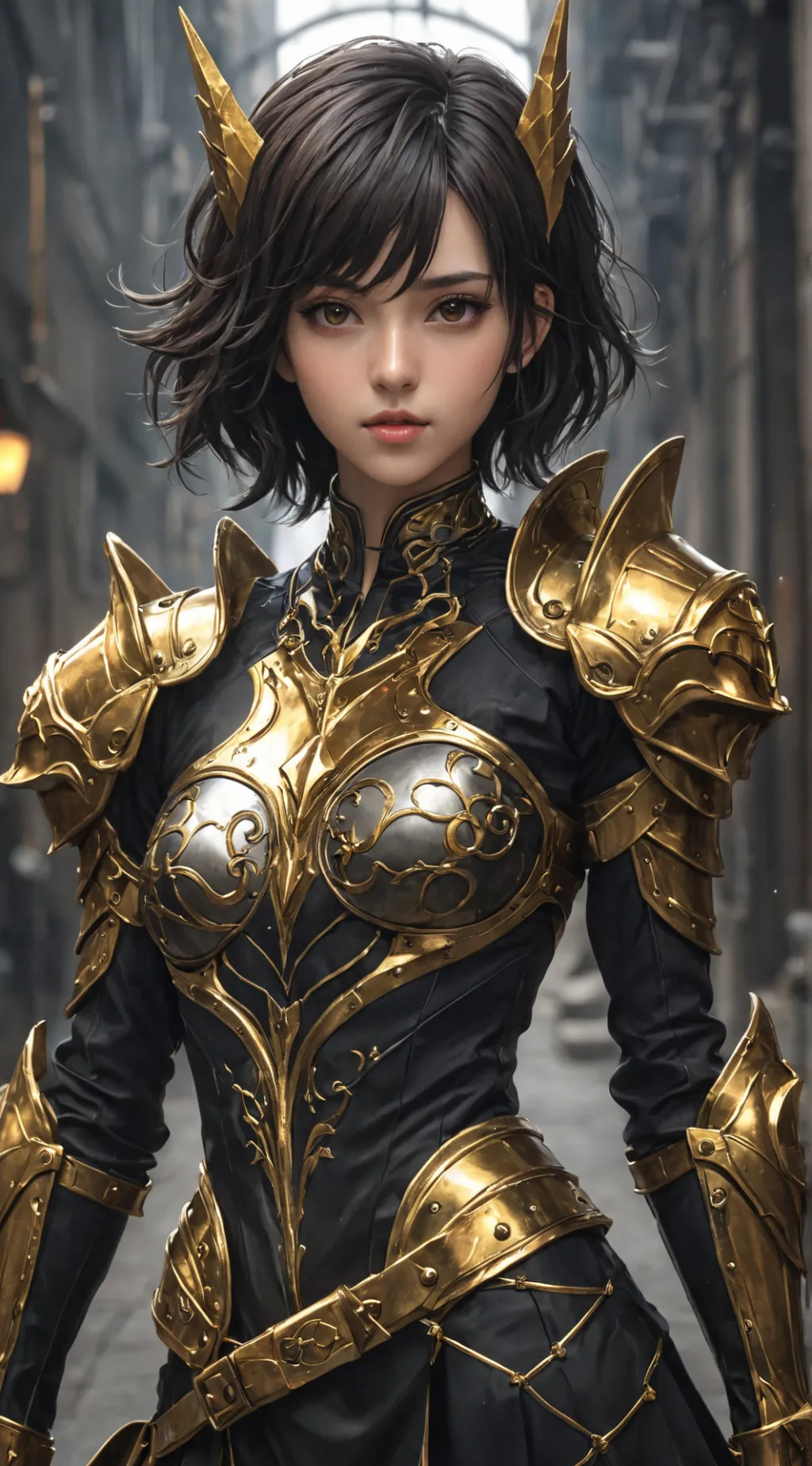 ai character: capricornio andrea background