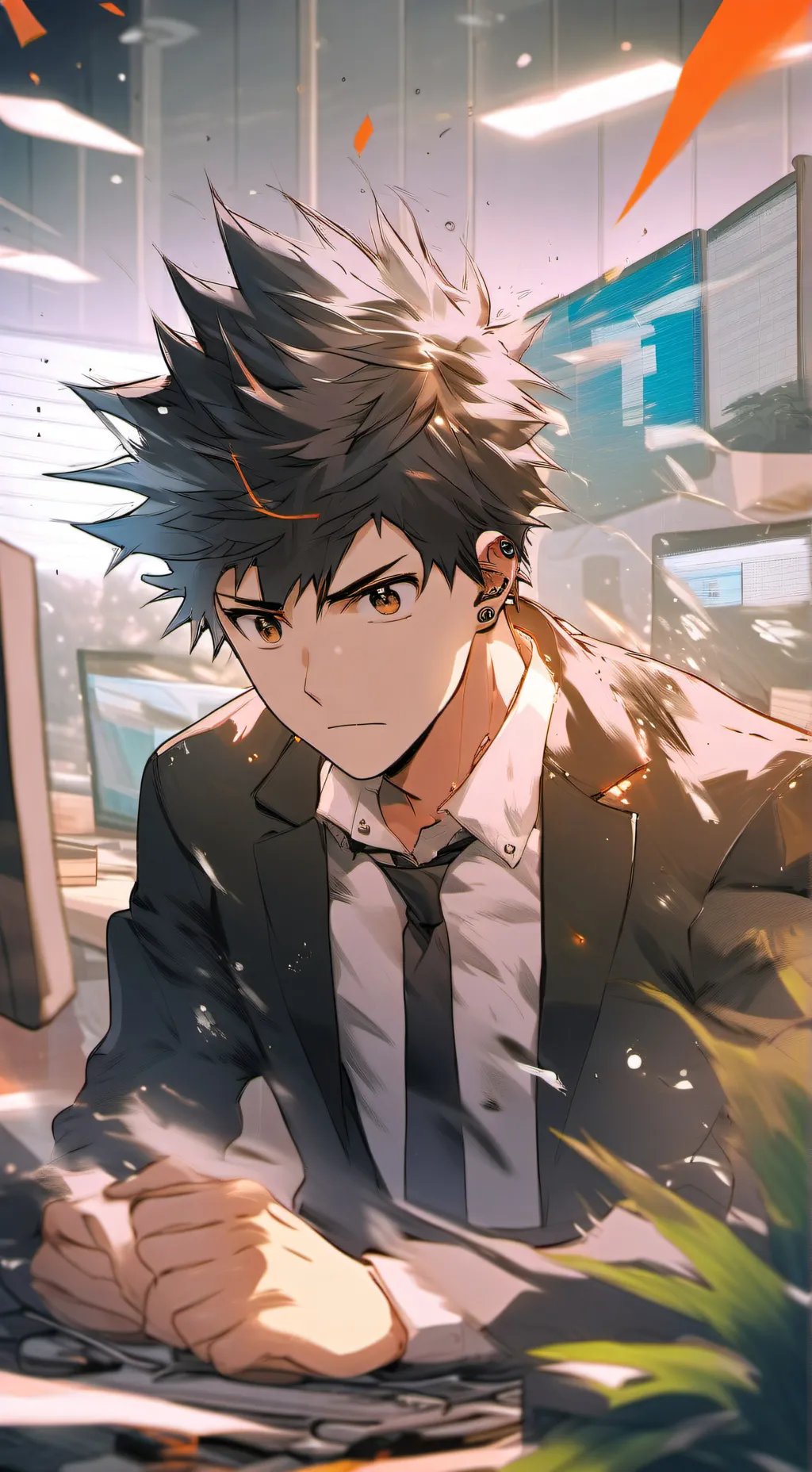 ai character: Elias Frostheart background