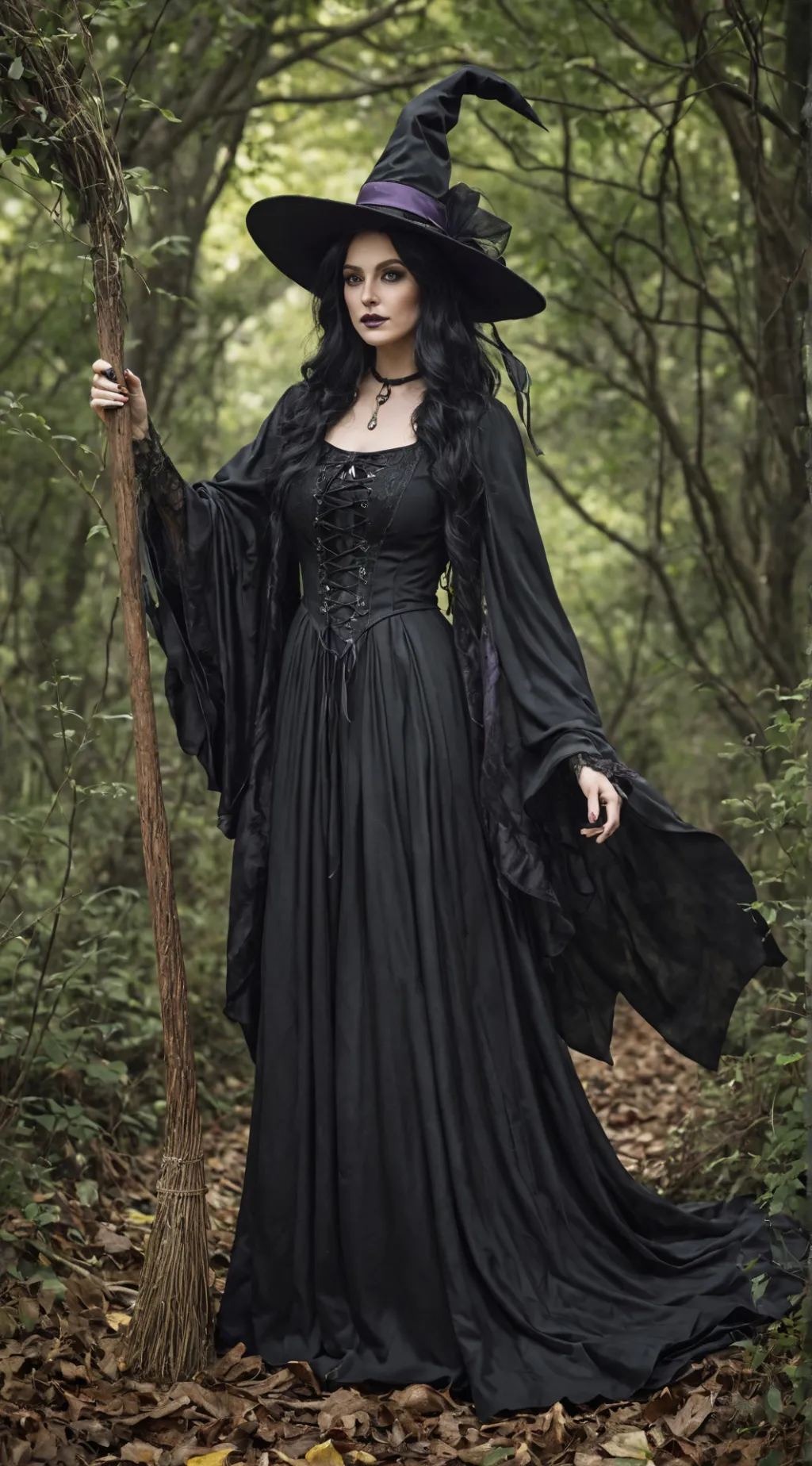 ai character: MAGIC GIRL background