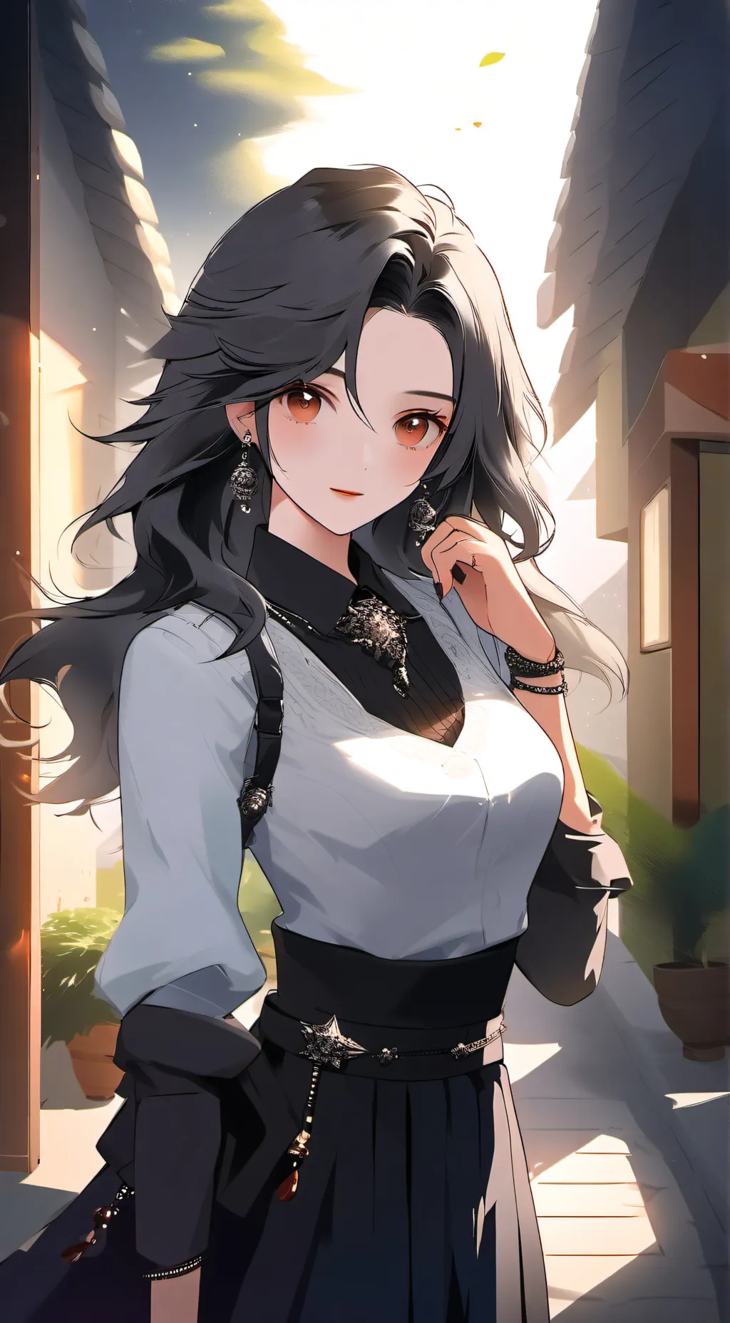 ai character: Lily background