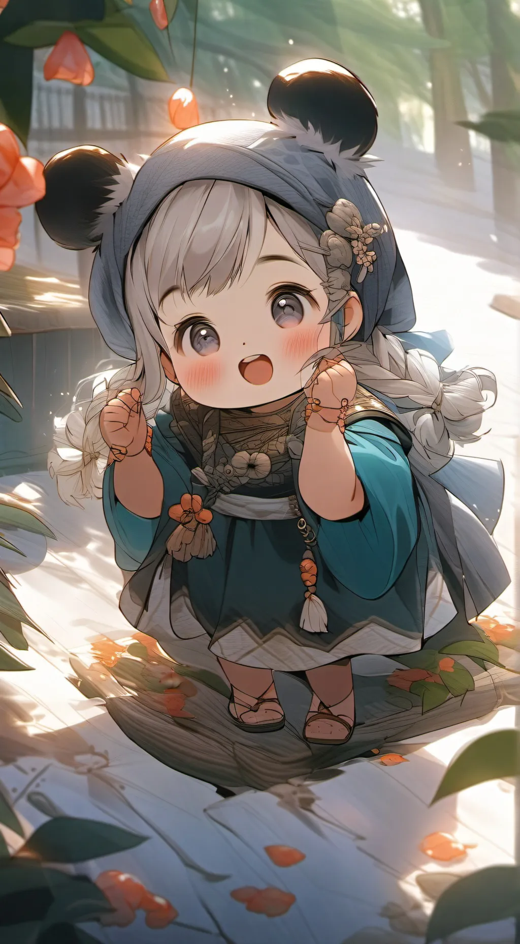 ai character: Lily background