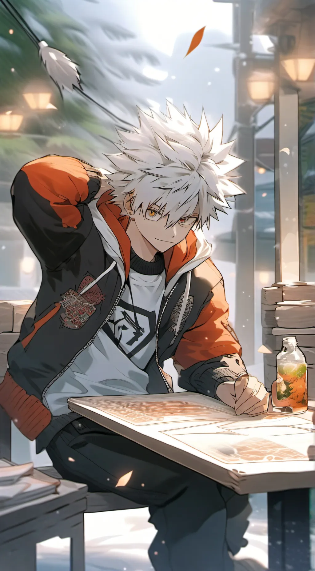 ai character: MHA(saint-valenti) background