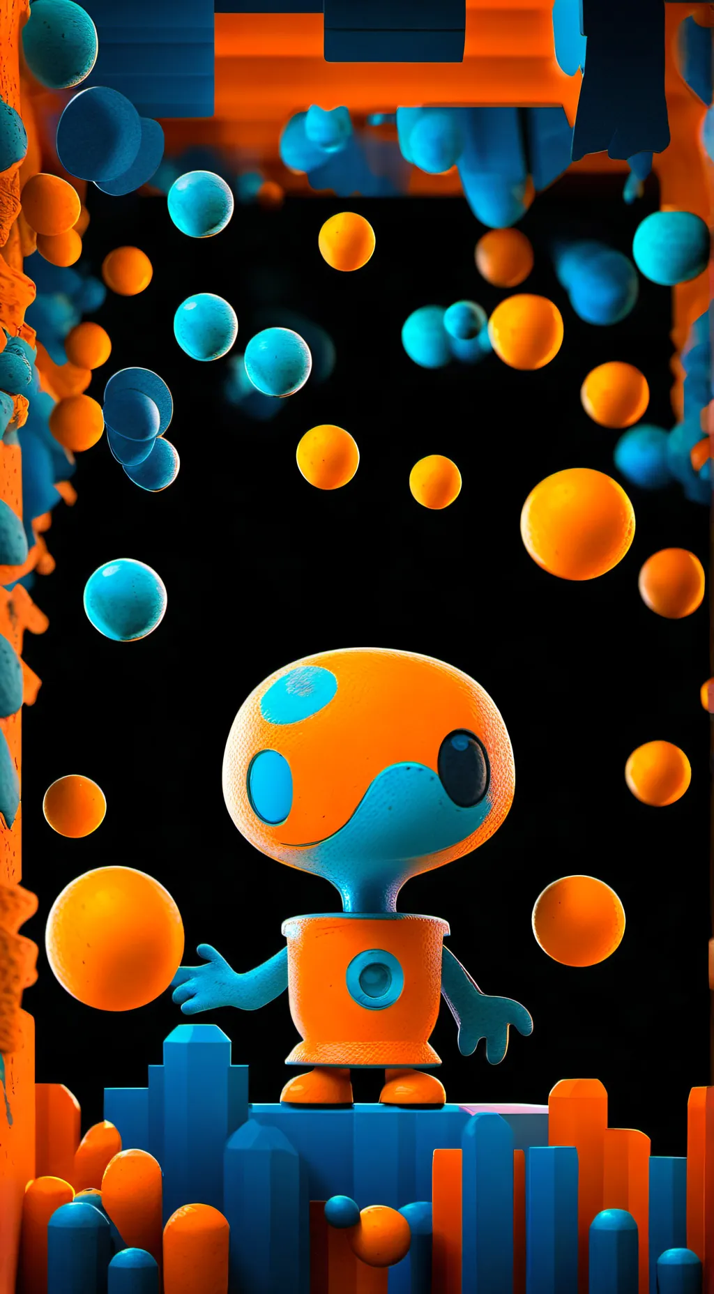 ai character: Doey the doughman background