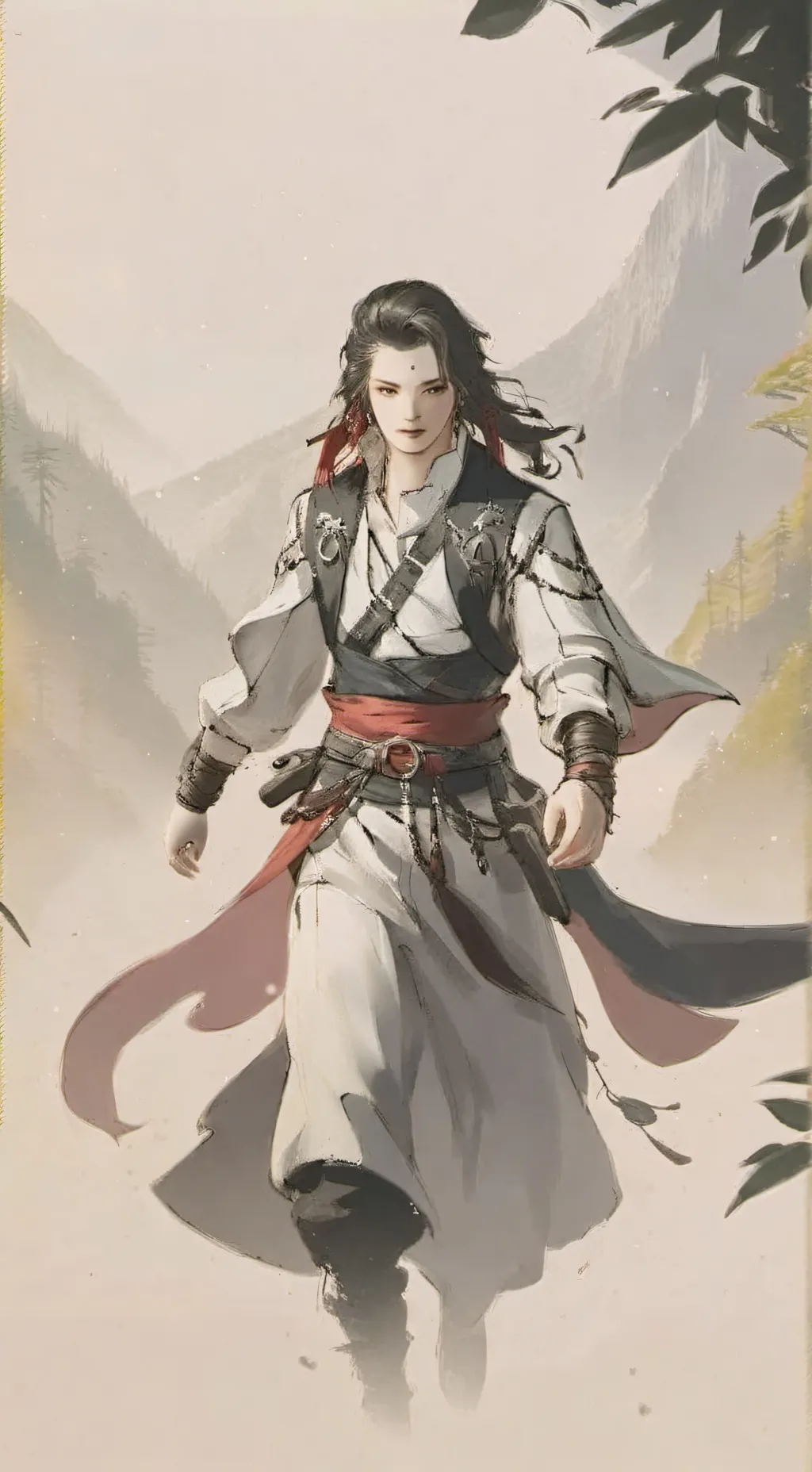 ai character: morena lambara x g background