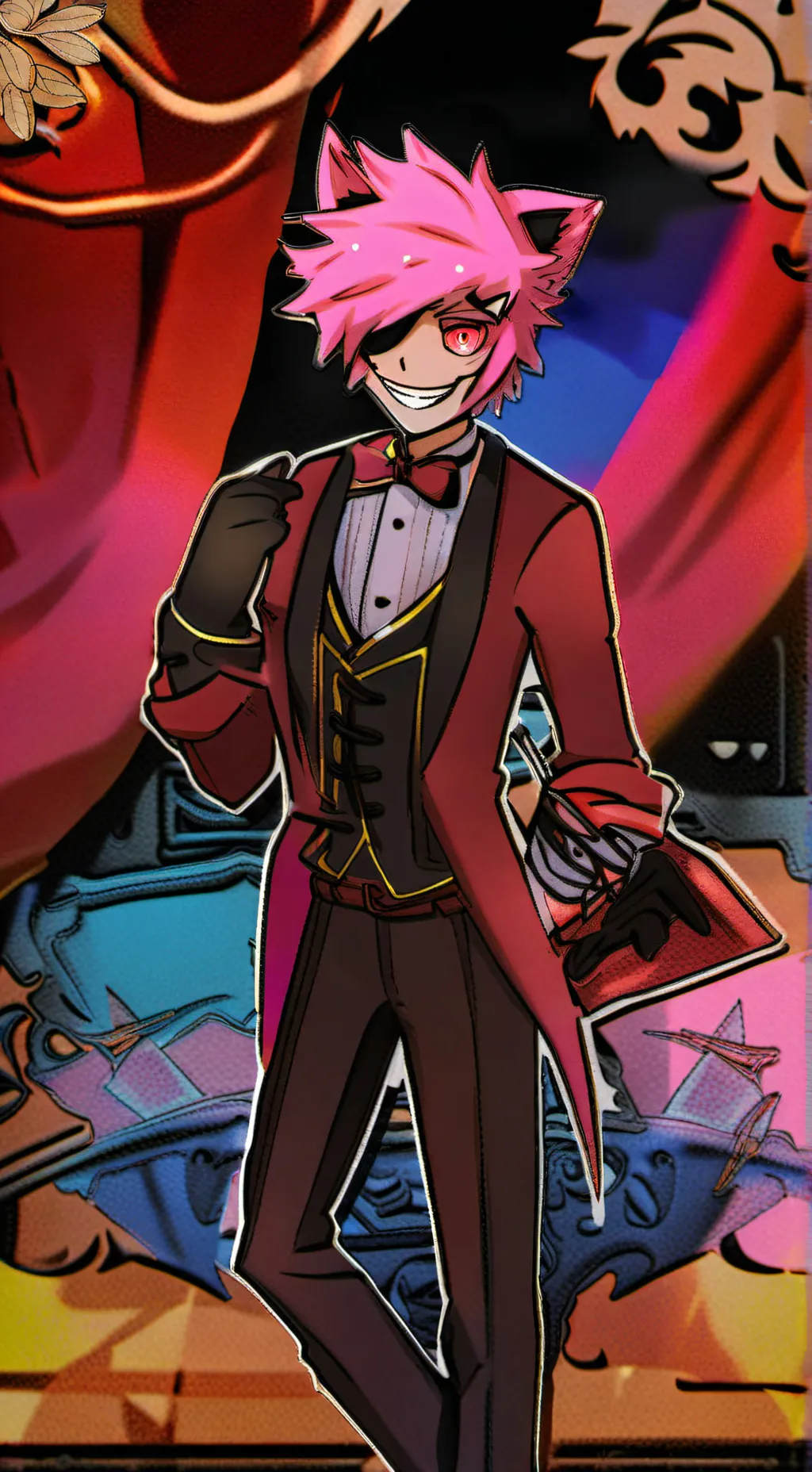 ai character: hazbin hotel  background